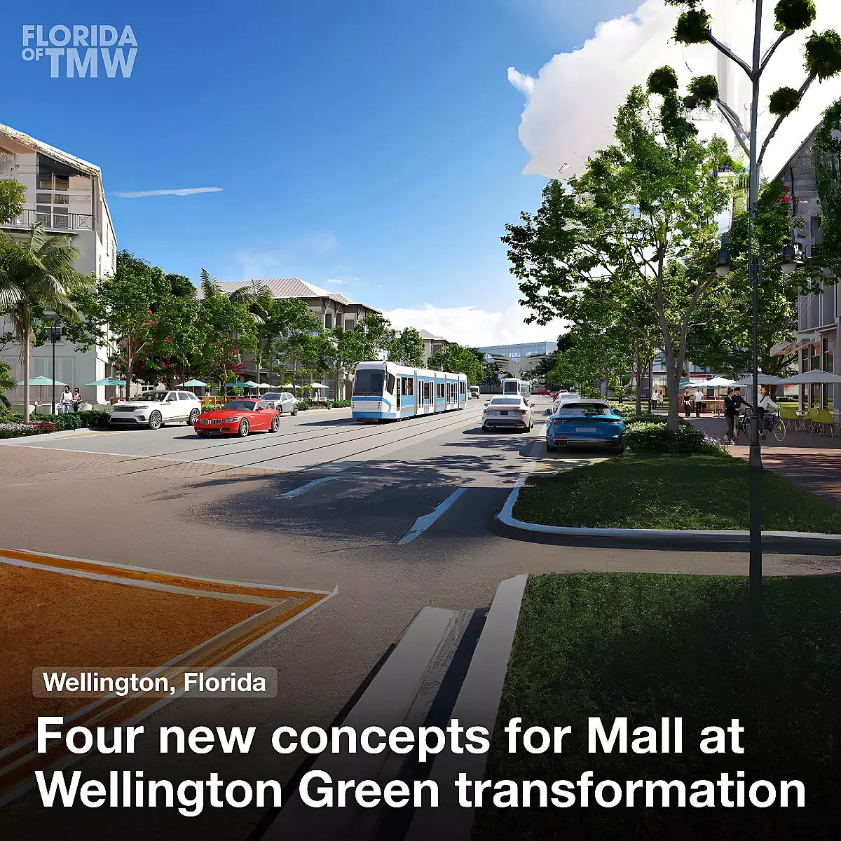 Four new concepts for Mall at Wellington Green transformation