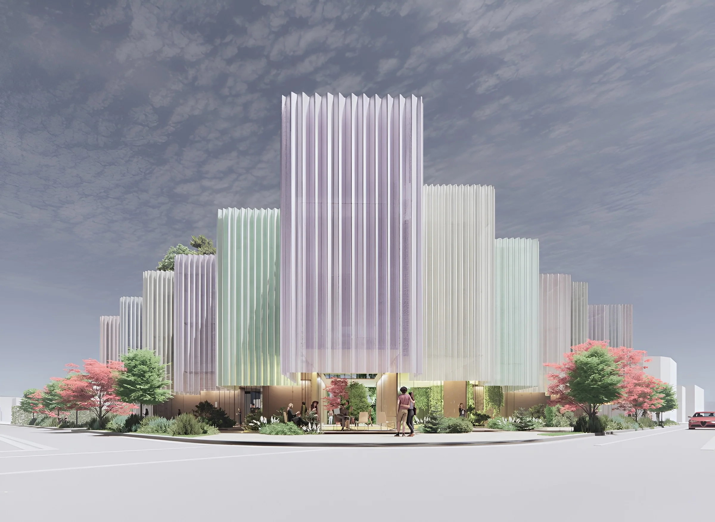 Mirai Design District, designed by renowned Japanese architect Kengo Kuma is coming to Miami