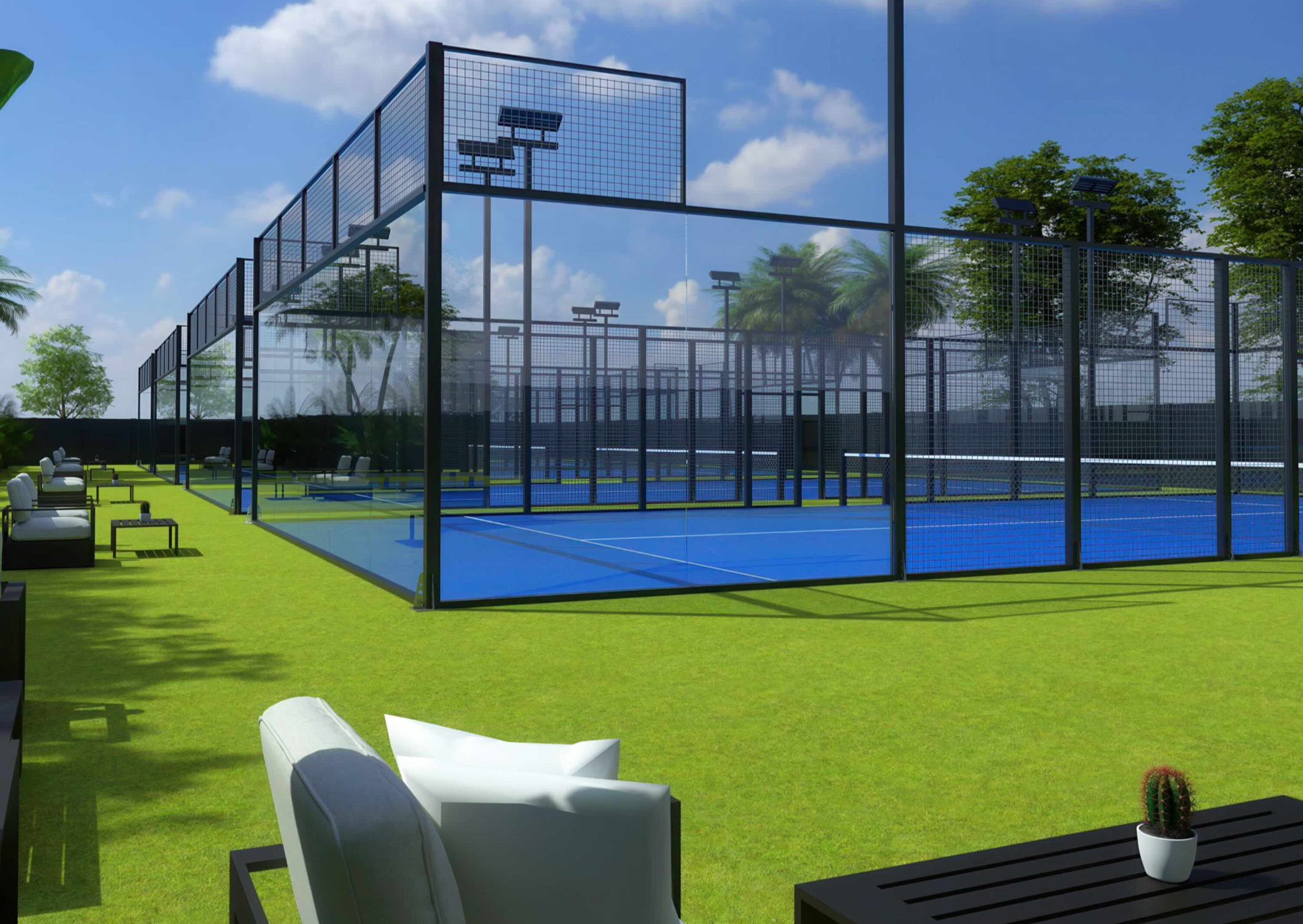 New European-inspired, Palm Beach Padel plans open in West Palm Beach