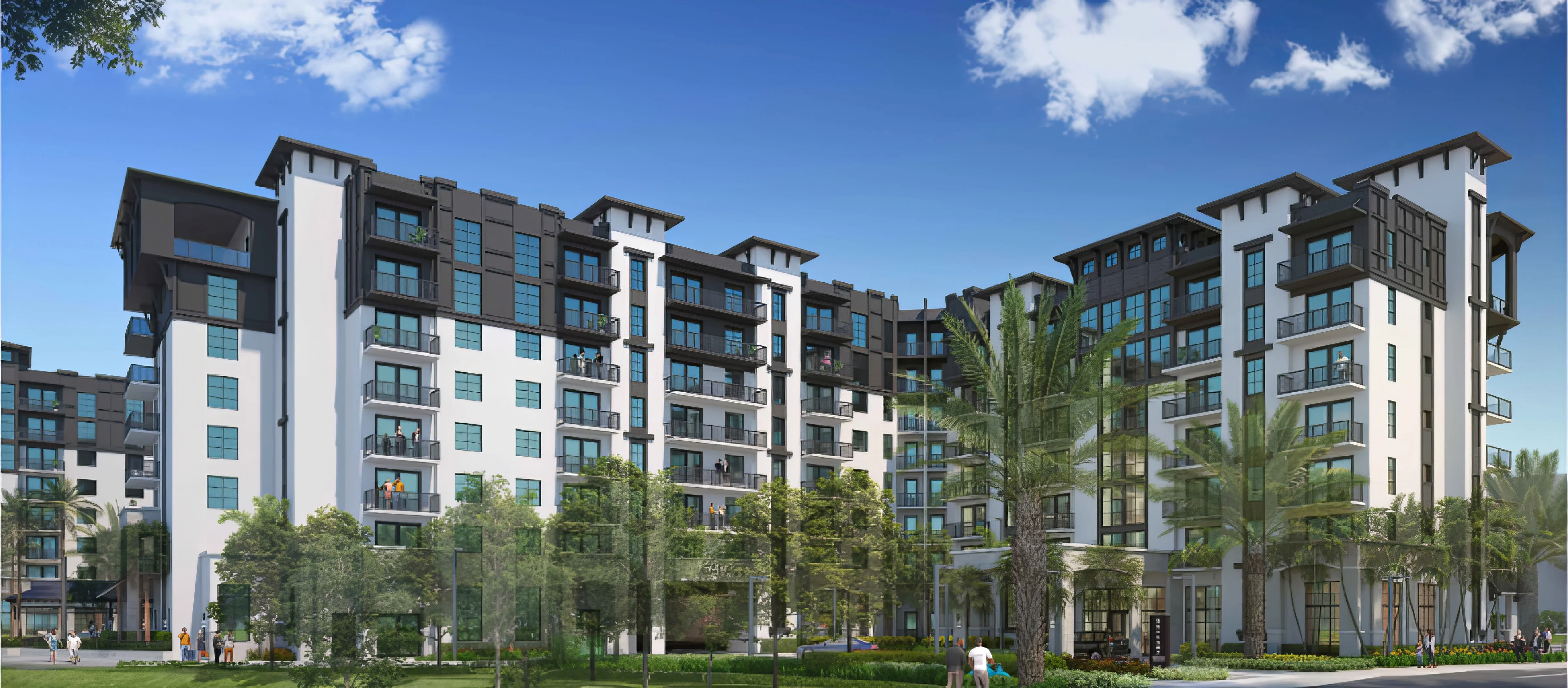 South Carolina-based developer, Greystar, is planning to build an eight-story apartment tower at Mira Flores near The Gardens Mall in Palm Beach Gardens