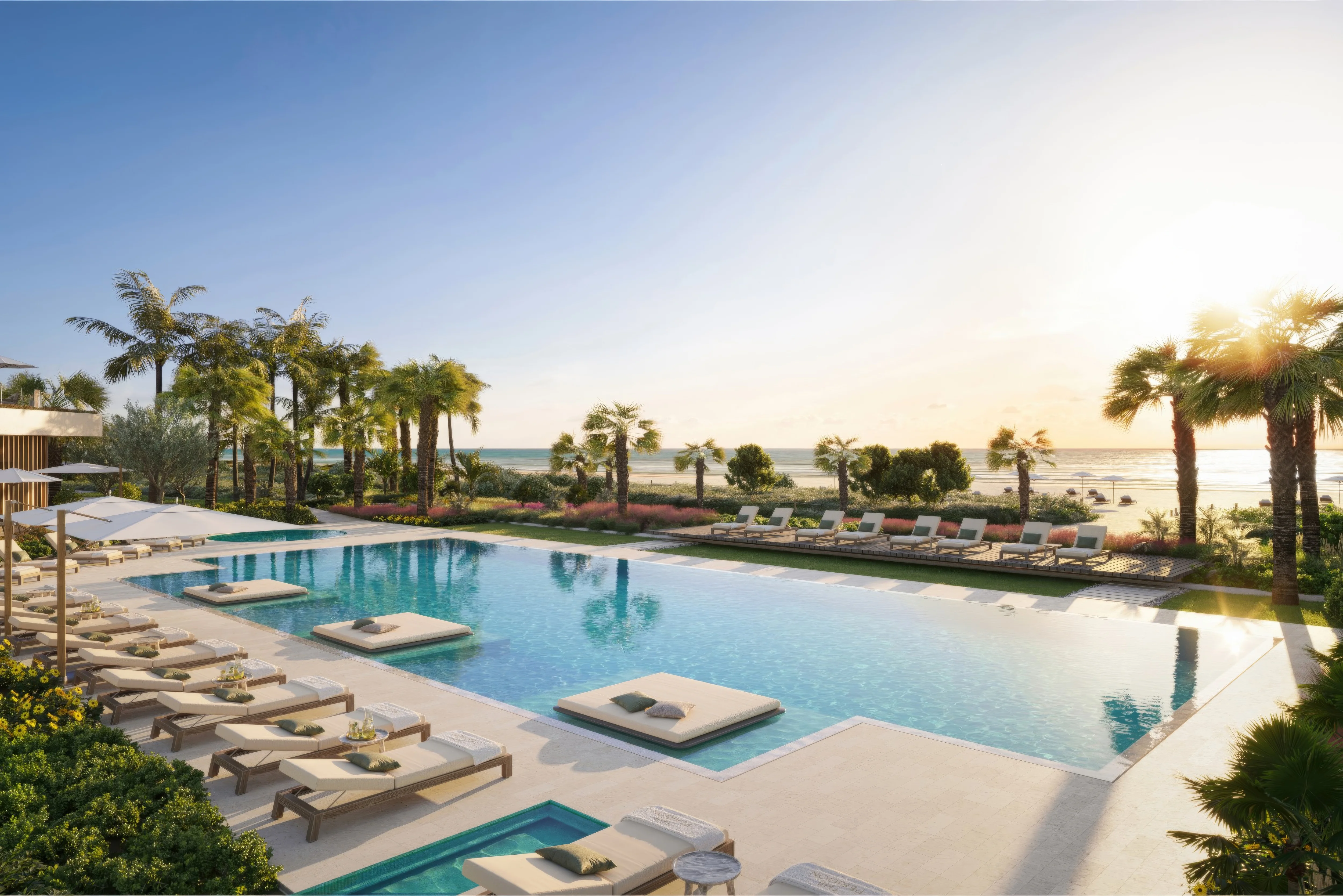 Billionaire Barry Sternlicht's Starwood Capital Group and Mast Capital break ground on the Perigon Miami Beach, an oceanfront condo tower rising 17 stories with 73 units