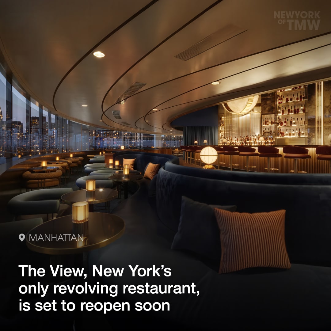 The View, New York’s only revolving restaurant, is set to reopen soon