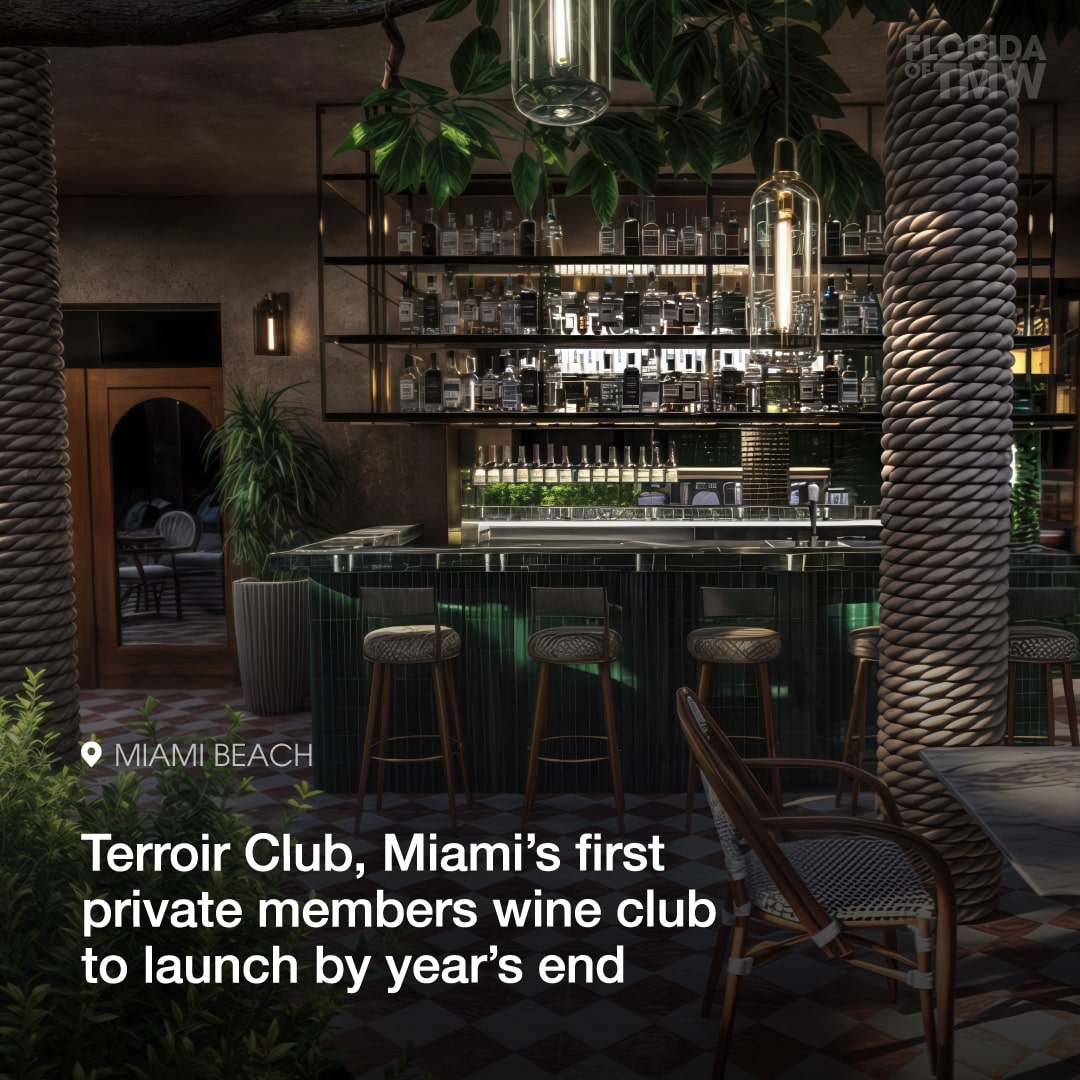 Terroir Club, Miami’s first private members wine club to launch by year’s end