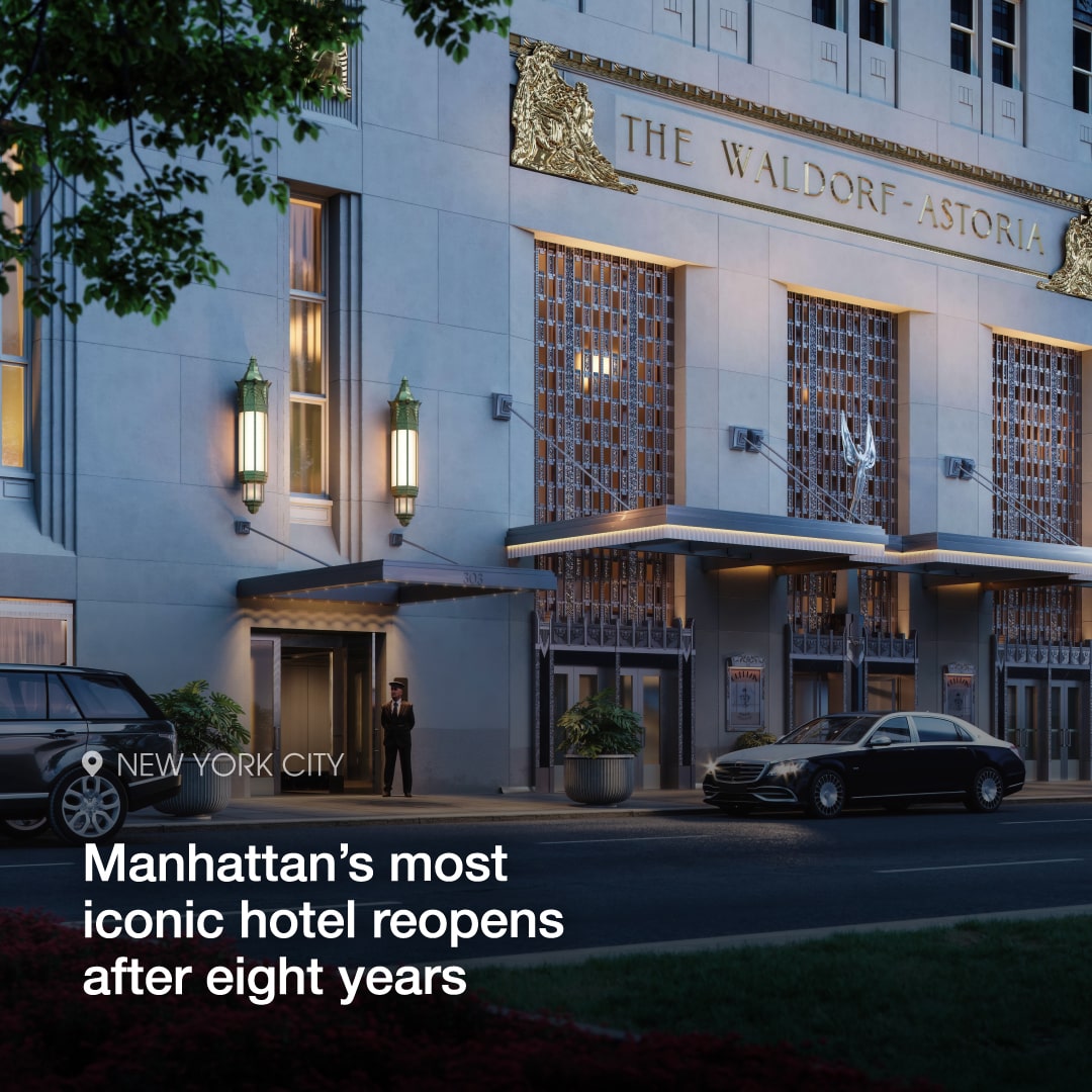 Manhattan’s most iconic hotel reopens after eight years