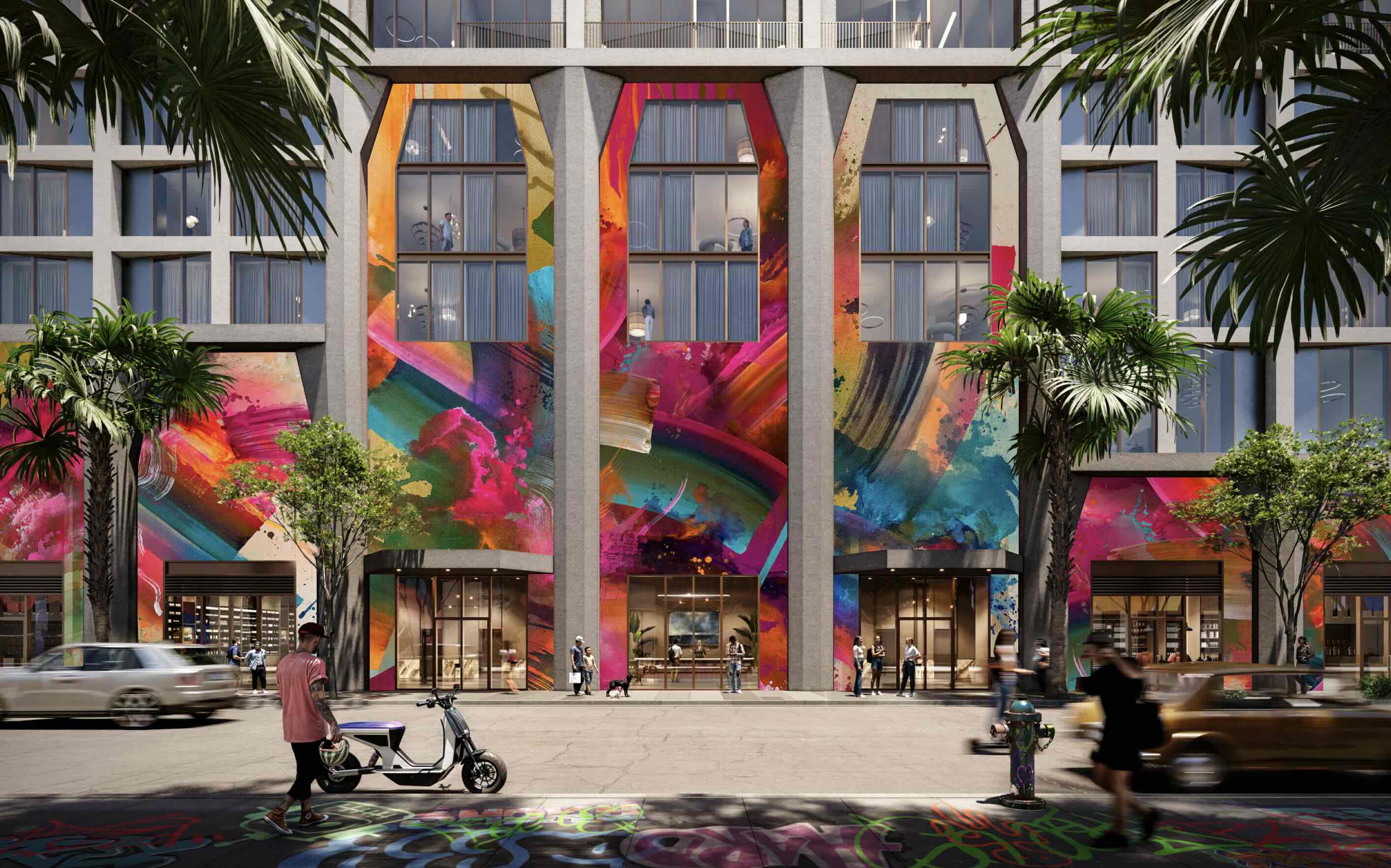 Hotel-condo with rooftop restaurant proposed in Wynwood Arts District