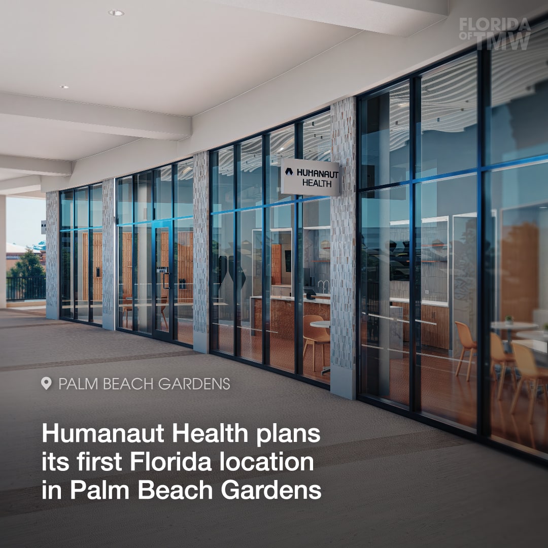 Humanaut Health, a next-generation longevity and wellness clinic, plans its first Florida location in Palm Beach Gardens