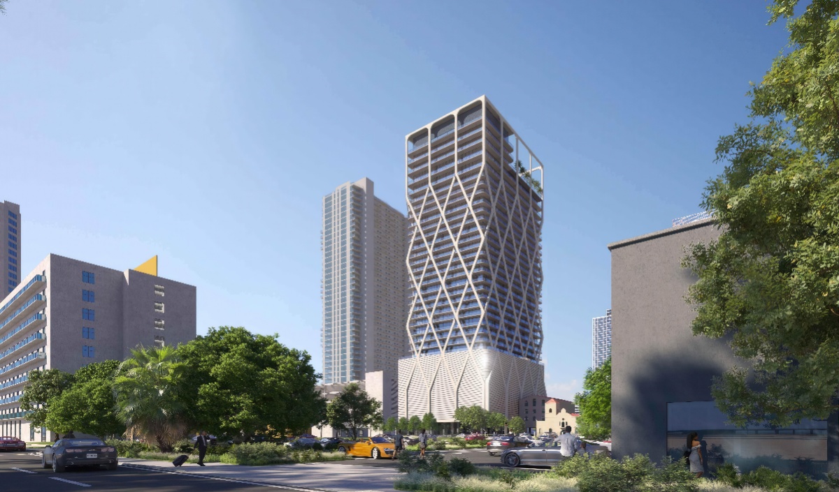 Black Salmon proposes a new mixed-use tower rising 36 stories in Edgewater