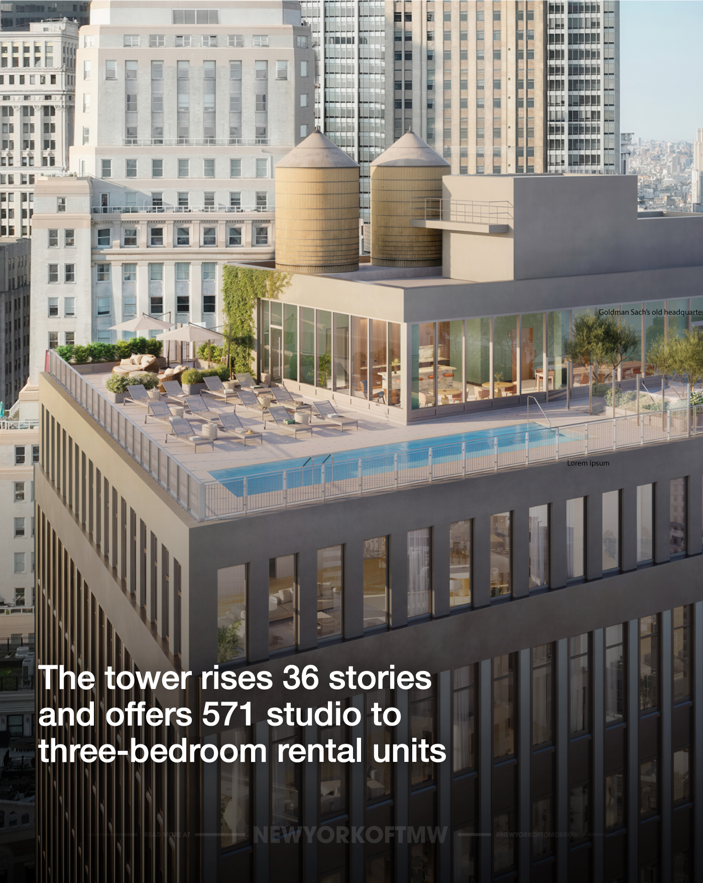 Goldman Sach's former headquarters gets converted into luxury apartments