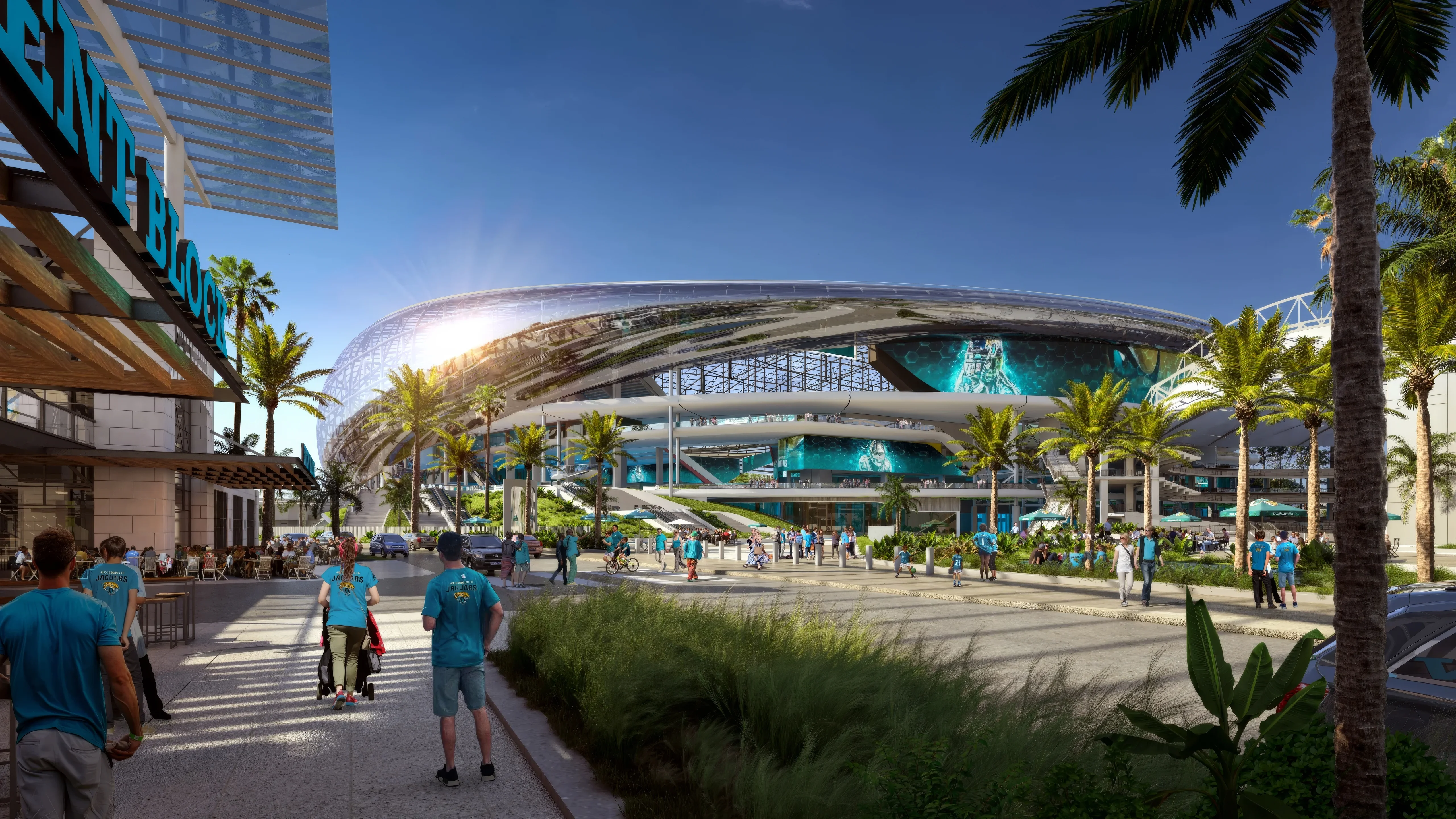 The Jacksonville Jaguars are rebuilding their stadium into a $1.4 billion next-generation venue