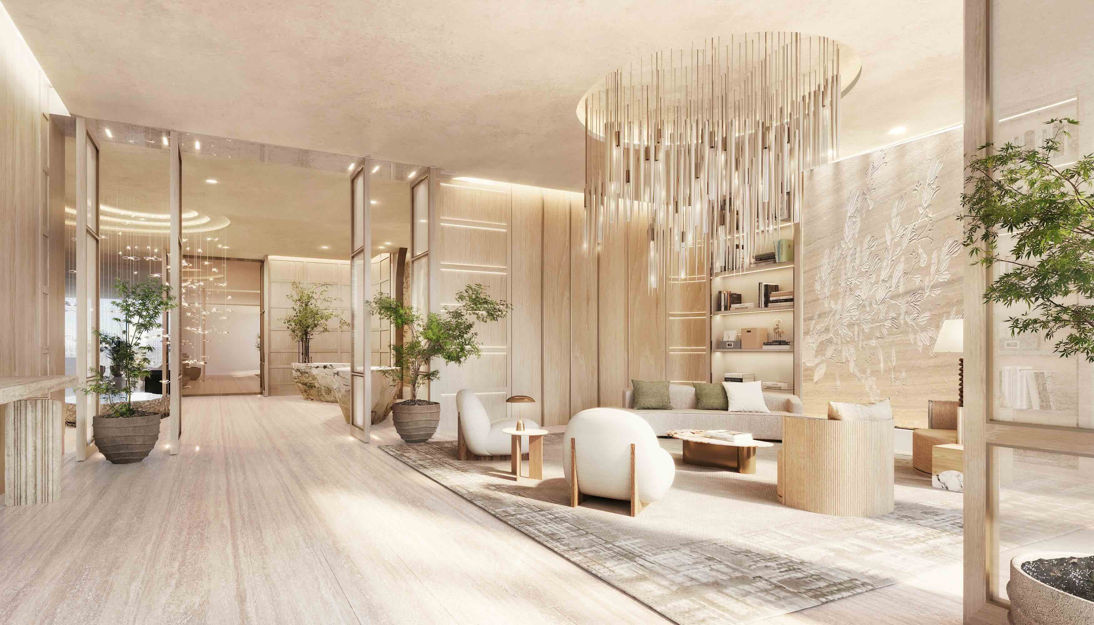 Rendering of Rivani, Lobby
