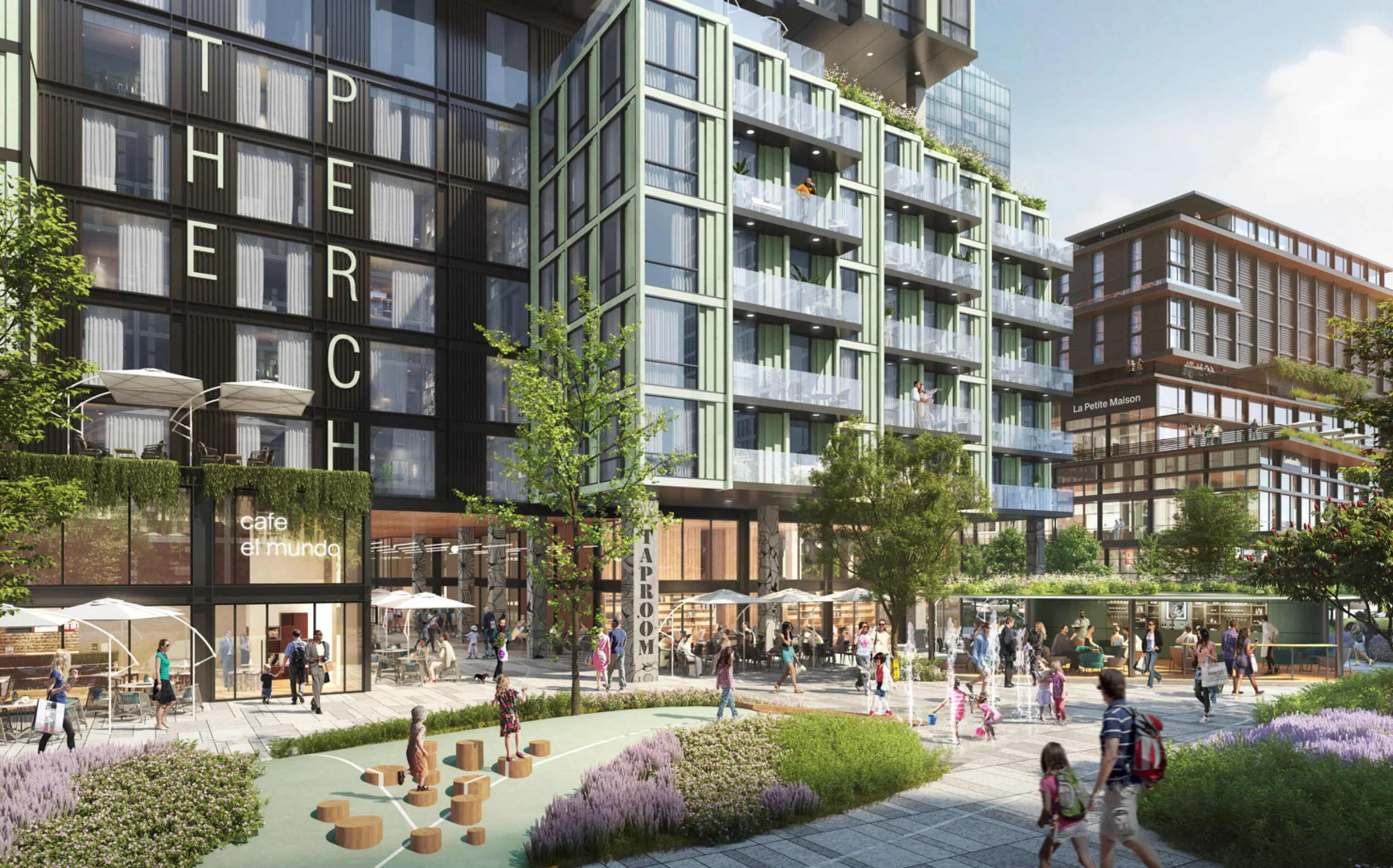 Station East, an 18-acre mixed-use development, aims to revitalize Nashville's East Bank into a second downtown with 1,400 residential units, offices, and 600 hotel rooms
