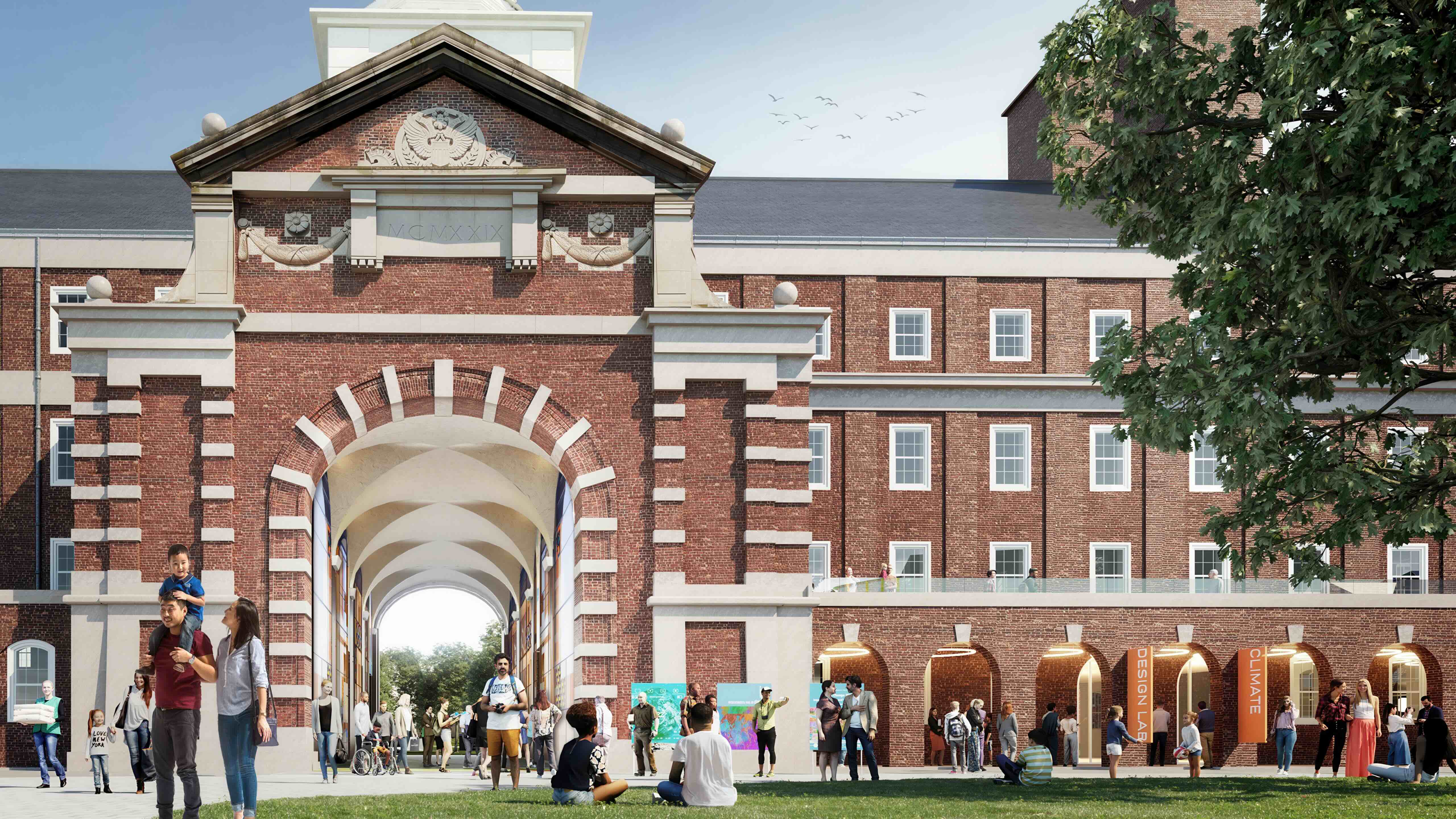 New York Climate Exchange research facility and center unveiled on Governors Island
