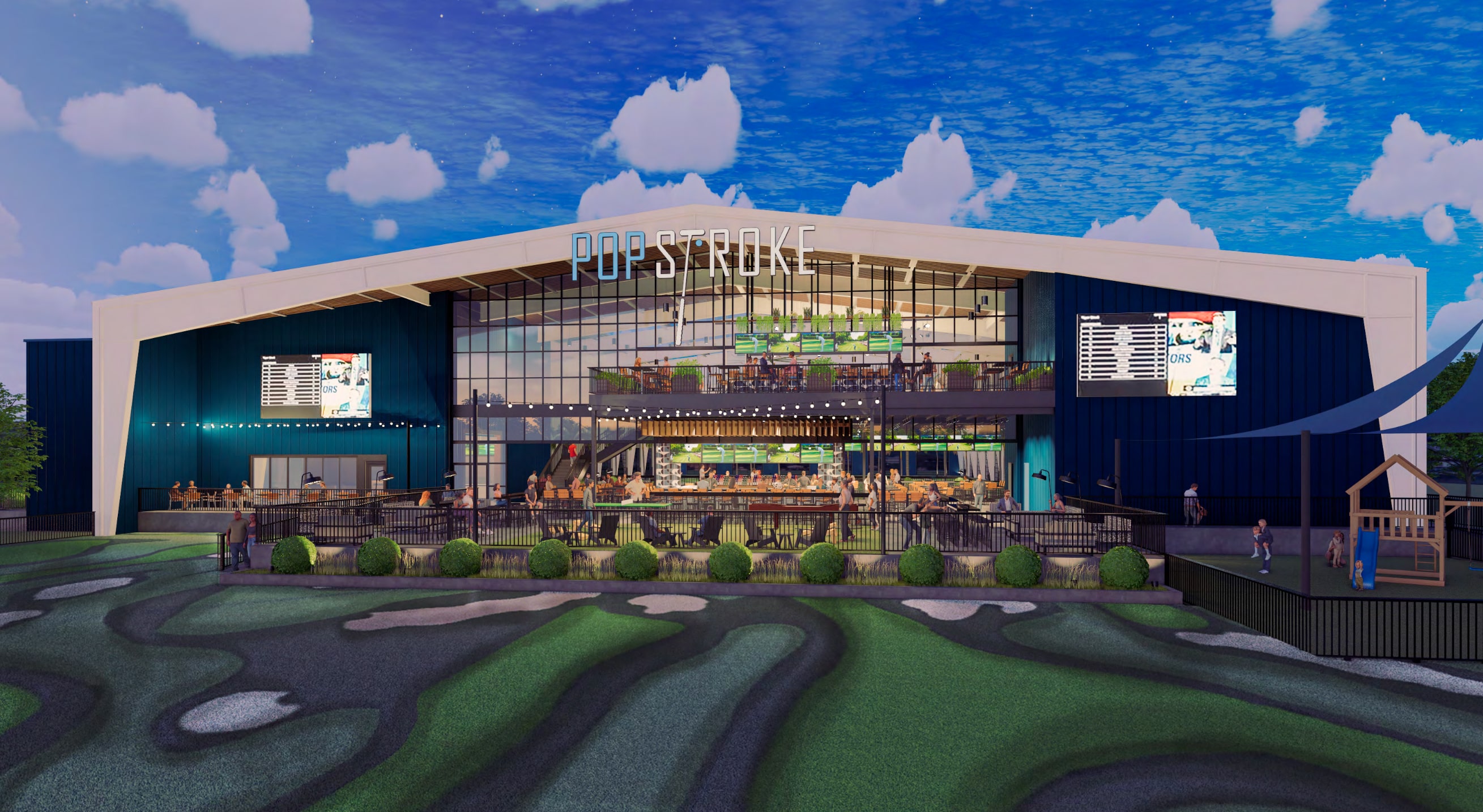PopStroke set to launch its first indoor-outdoor venue in Nashville next year