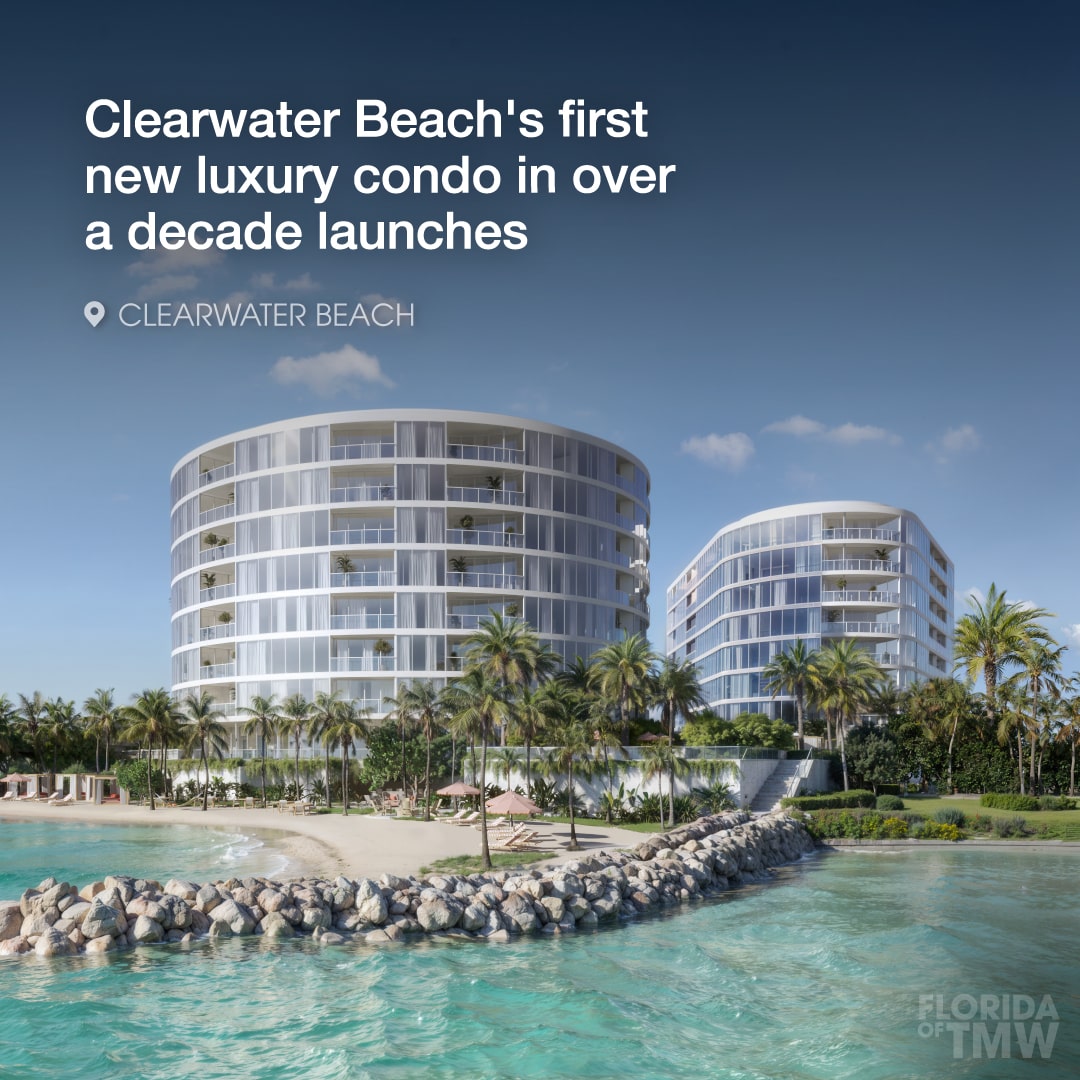 Clearwater Beach's first new luxury condo in over a decade launches sales