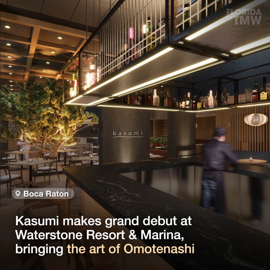 Kasumi makes grand debut at Waterstone Resort & Marina, bringing the art of Omotenashi