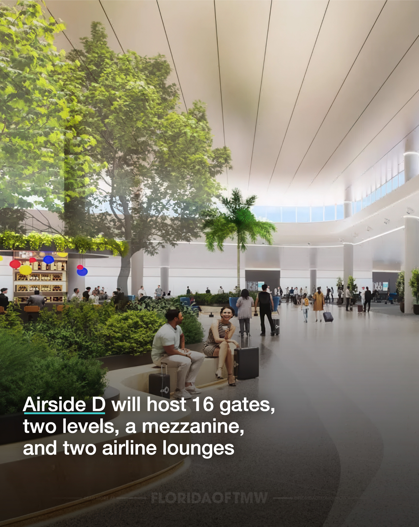Tampa International Airport reveals new look at the $1.5 billion Airside D
