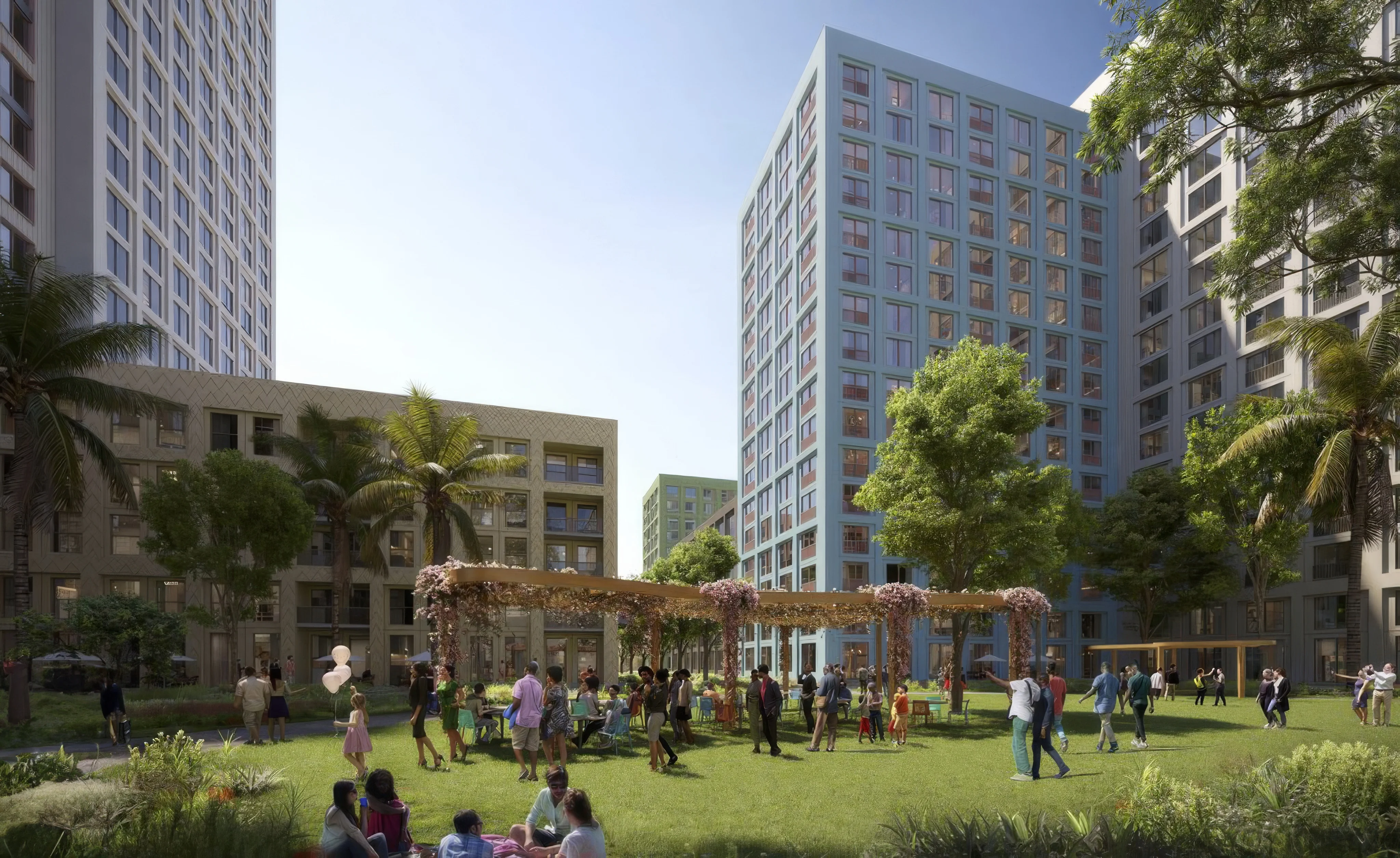 Swerdlow Group proposes a massive redevelopment plan for the Little River area, transforming 62.9 acres into a vibrant mixed-use community with 7,000 apartments
