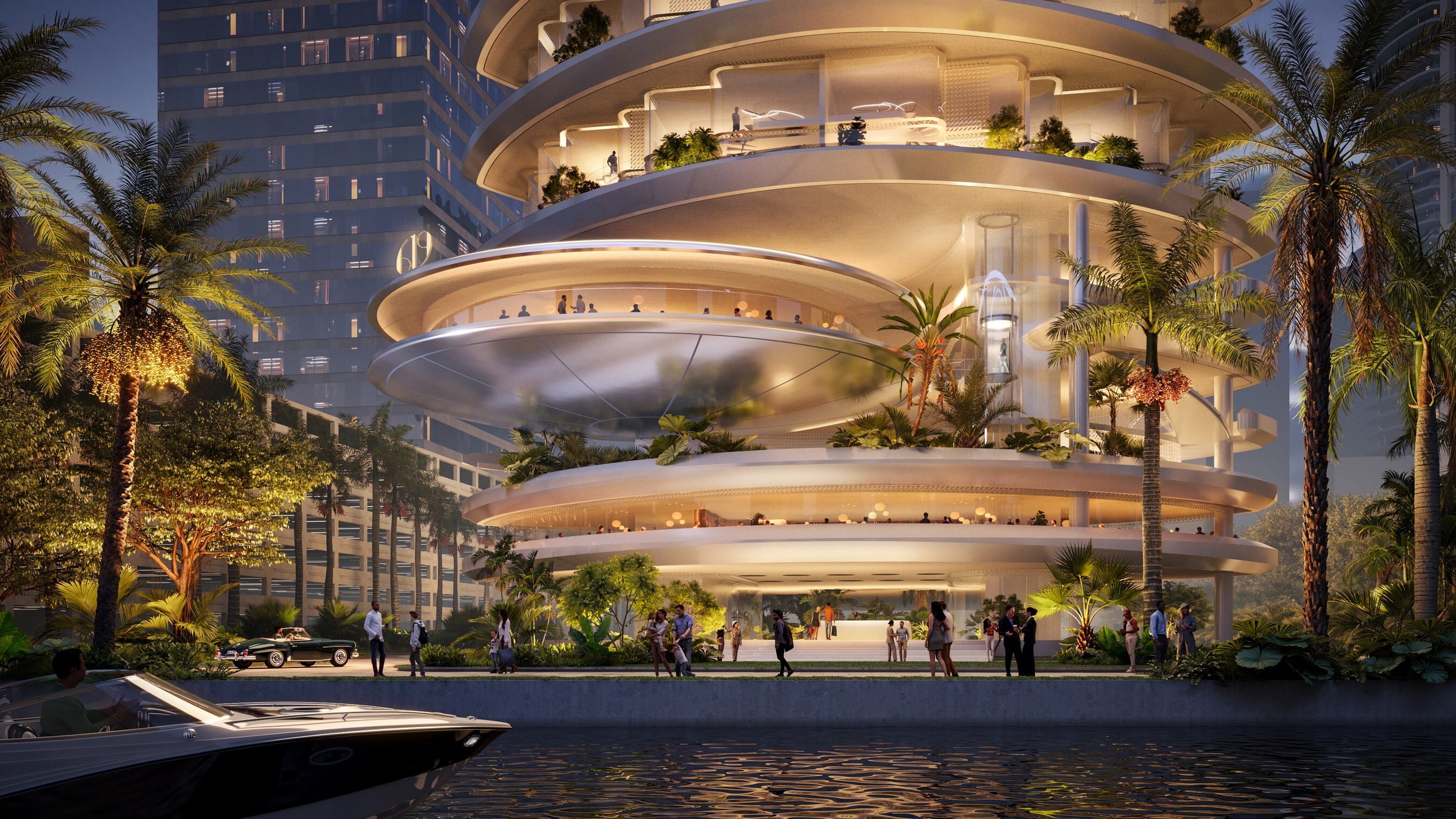 Foster + Partners and Nobu unveil a new landmark tower in Brickell