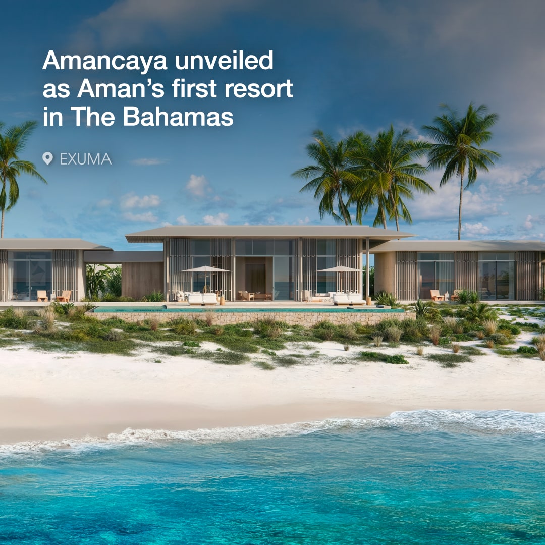 Amancaya unveiled as Aman’s first resort in the Bahamas