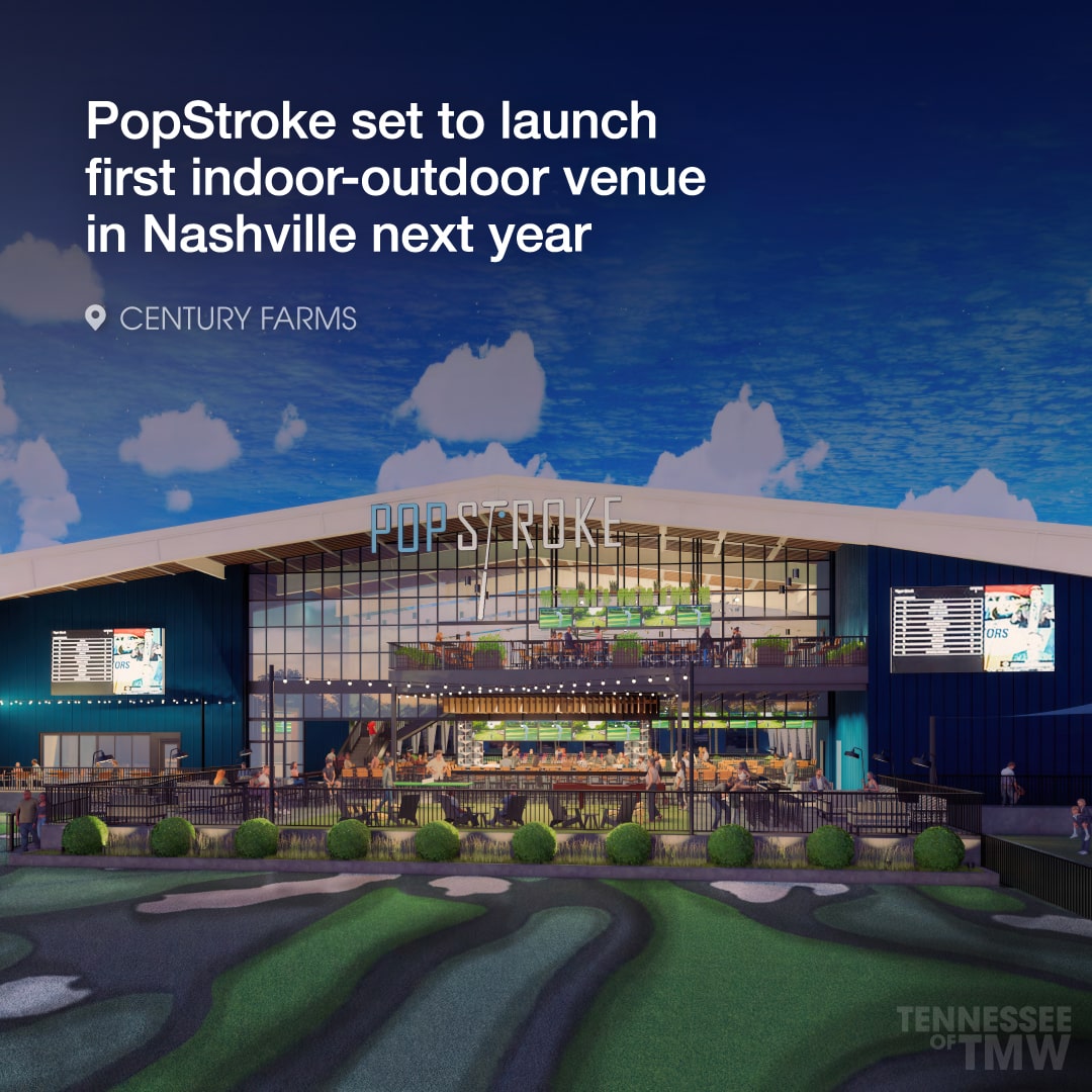 PopStroke set to launch its first indoor-outdoor venue in Nashville next year