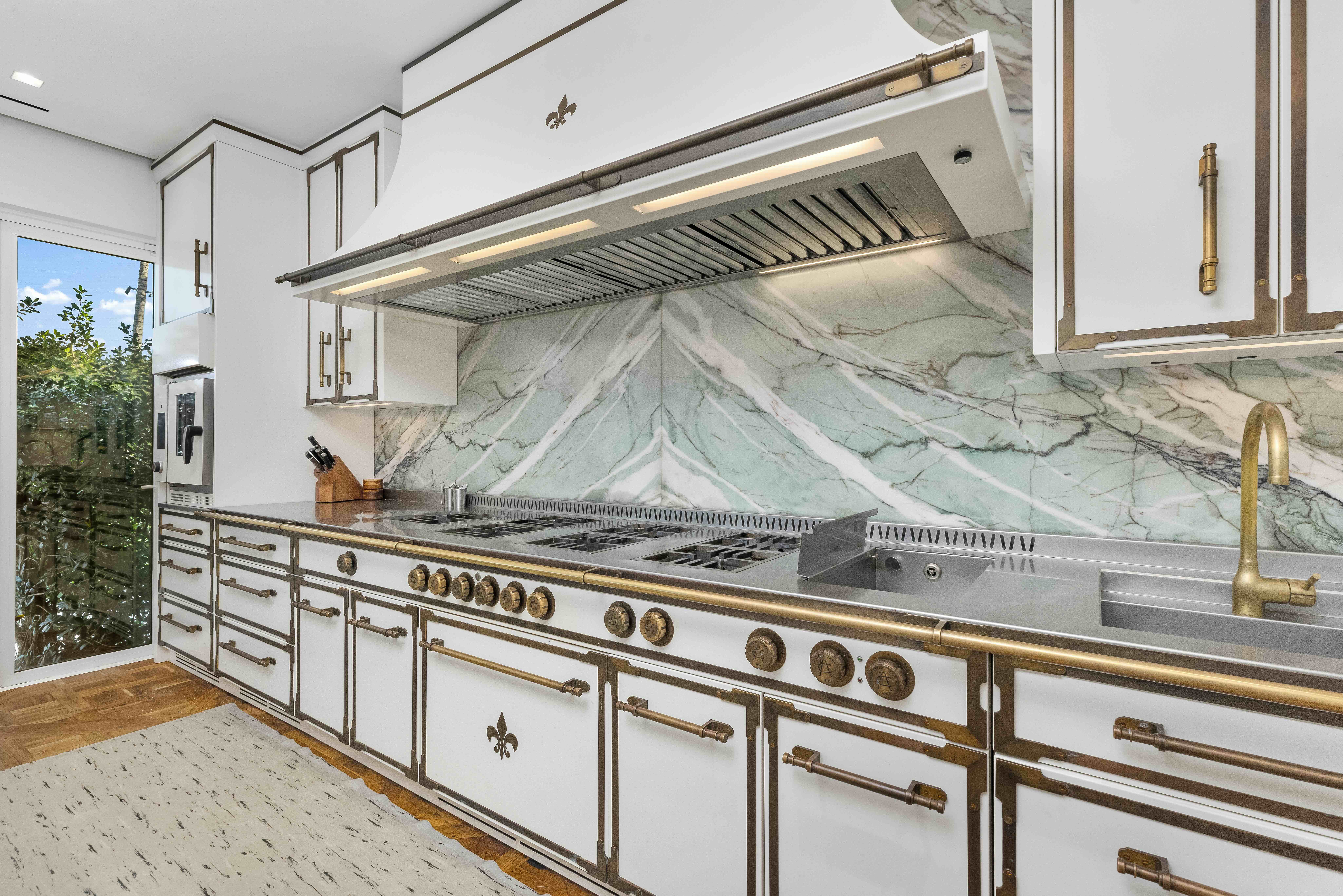 A fully renovated oceanfront estate in Palm Beach’s coveted Estate Section has just hit the market.