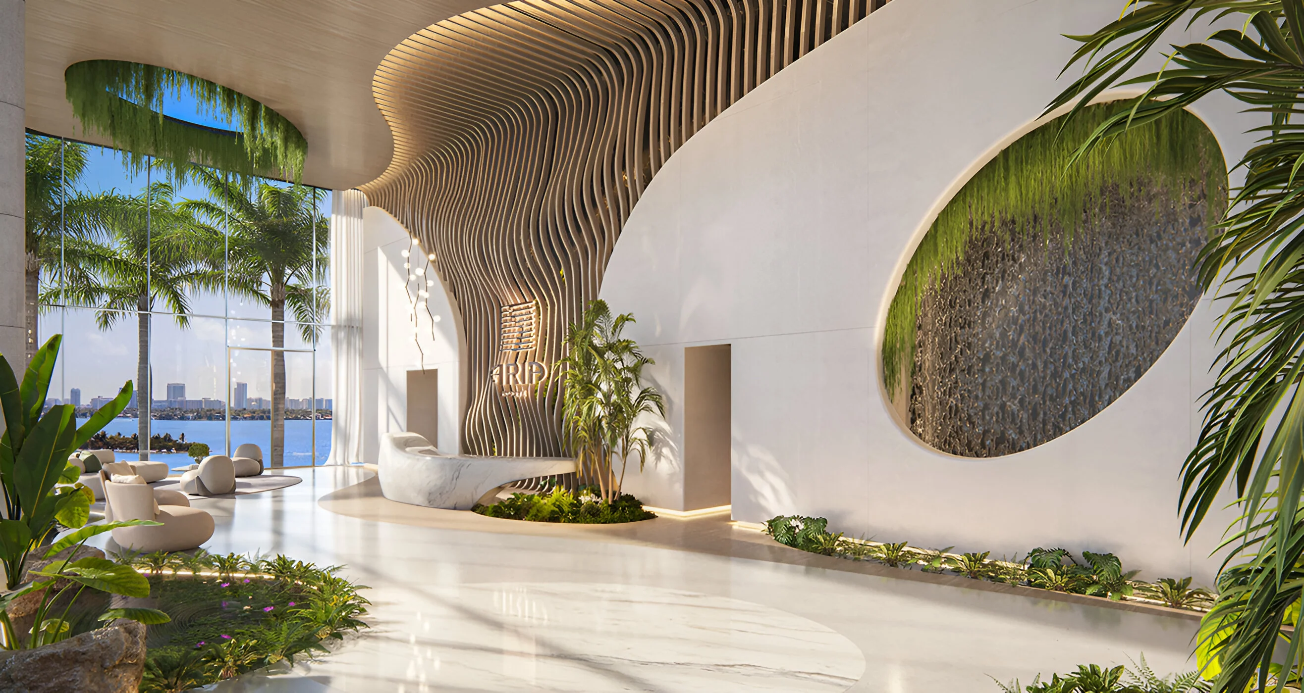 Aria Reserve is set to be the tallest twin-tower waterfront development in the United States