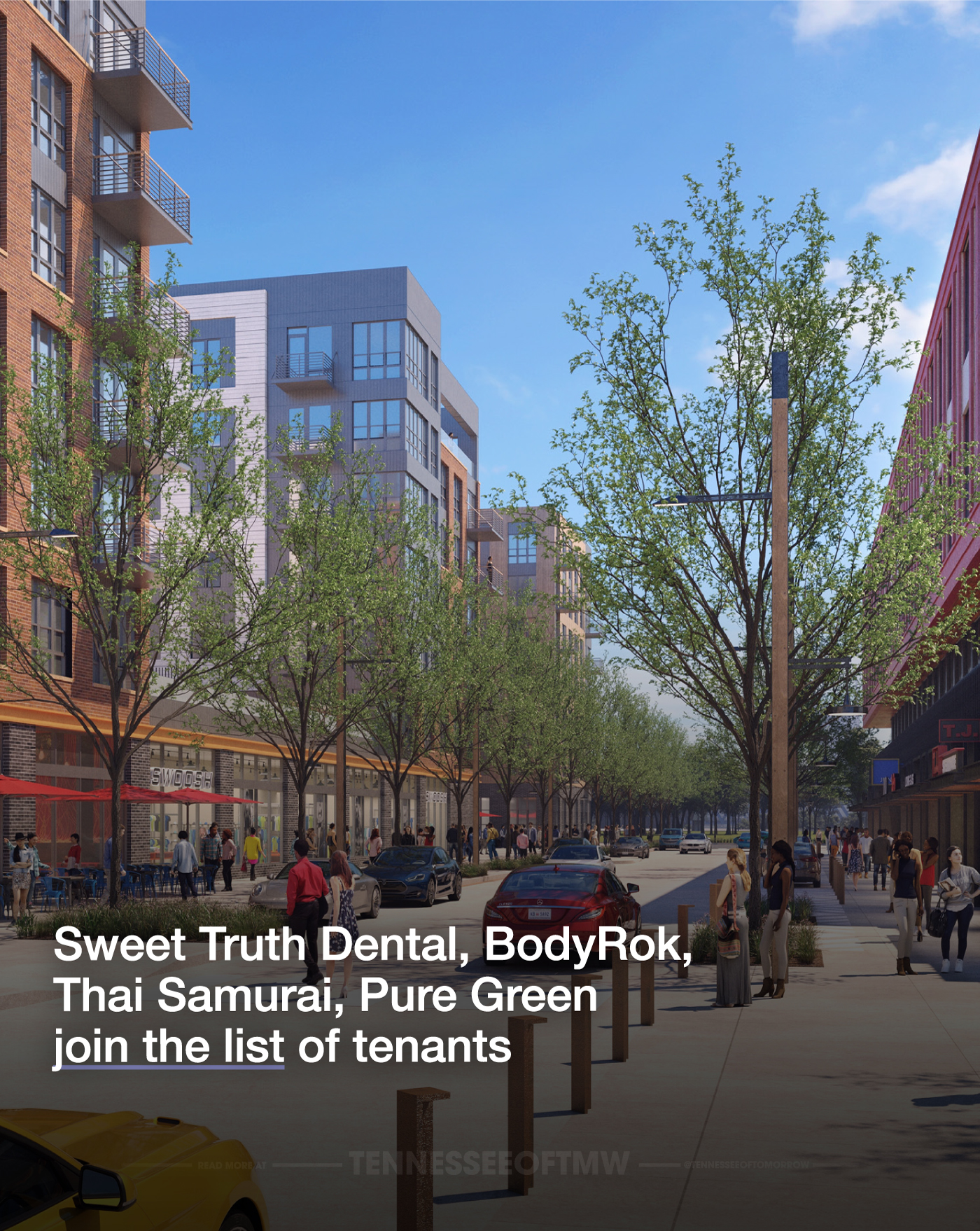 New retailers announced at The Landings at River North on Nashville’s East Bank