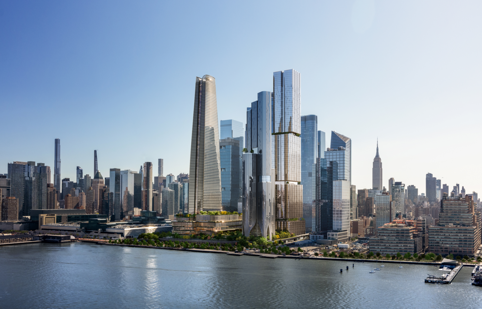 Related Cos. & Wynn Resorts reveal more renderings of Hudson Yards phase two
