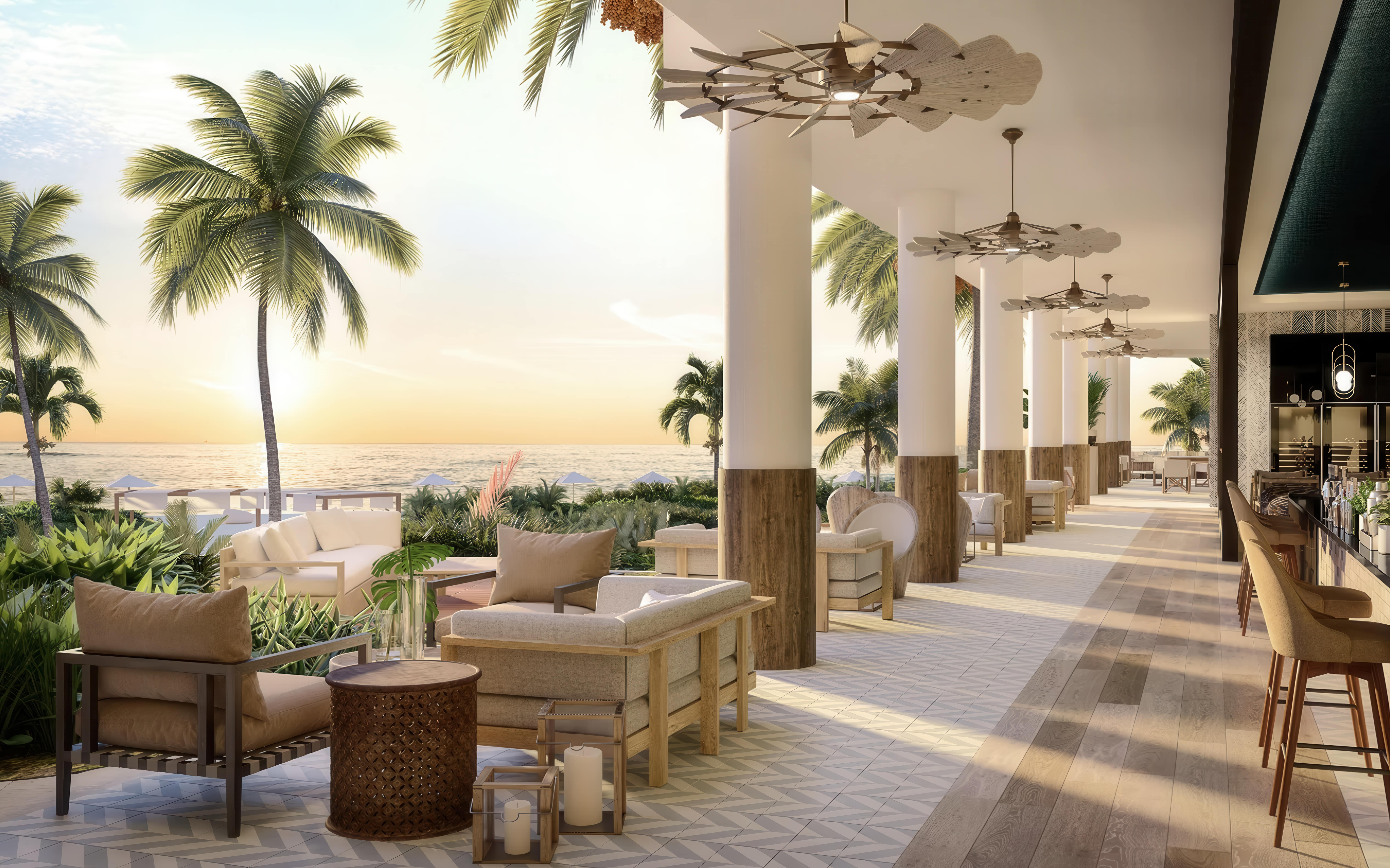 Inside, Andaz Turks & Caicos at Grace Bay, the first Andaz property in the Caribbean