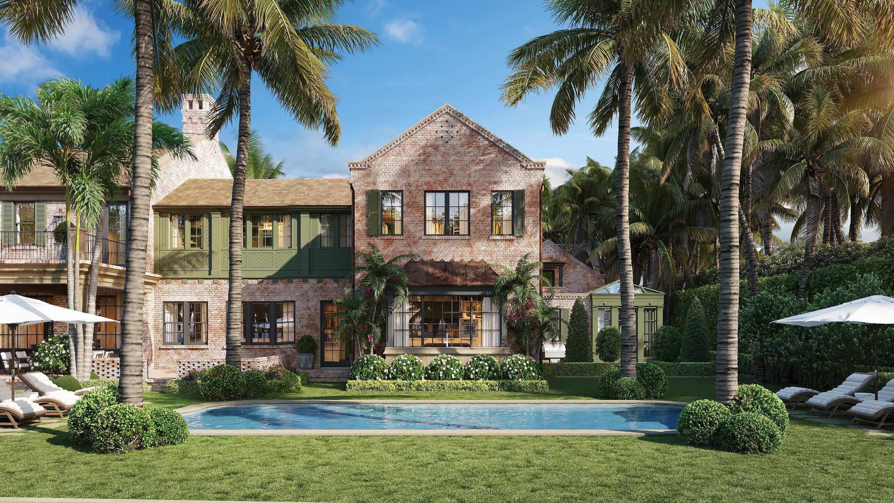 Georgian-inspired brick mansion wins approval from Palm Beach’s Architectural Commission