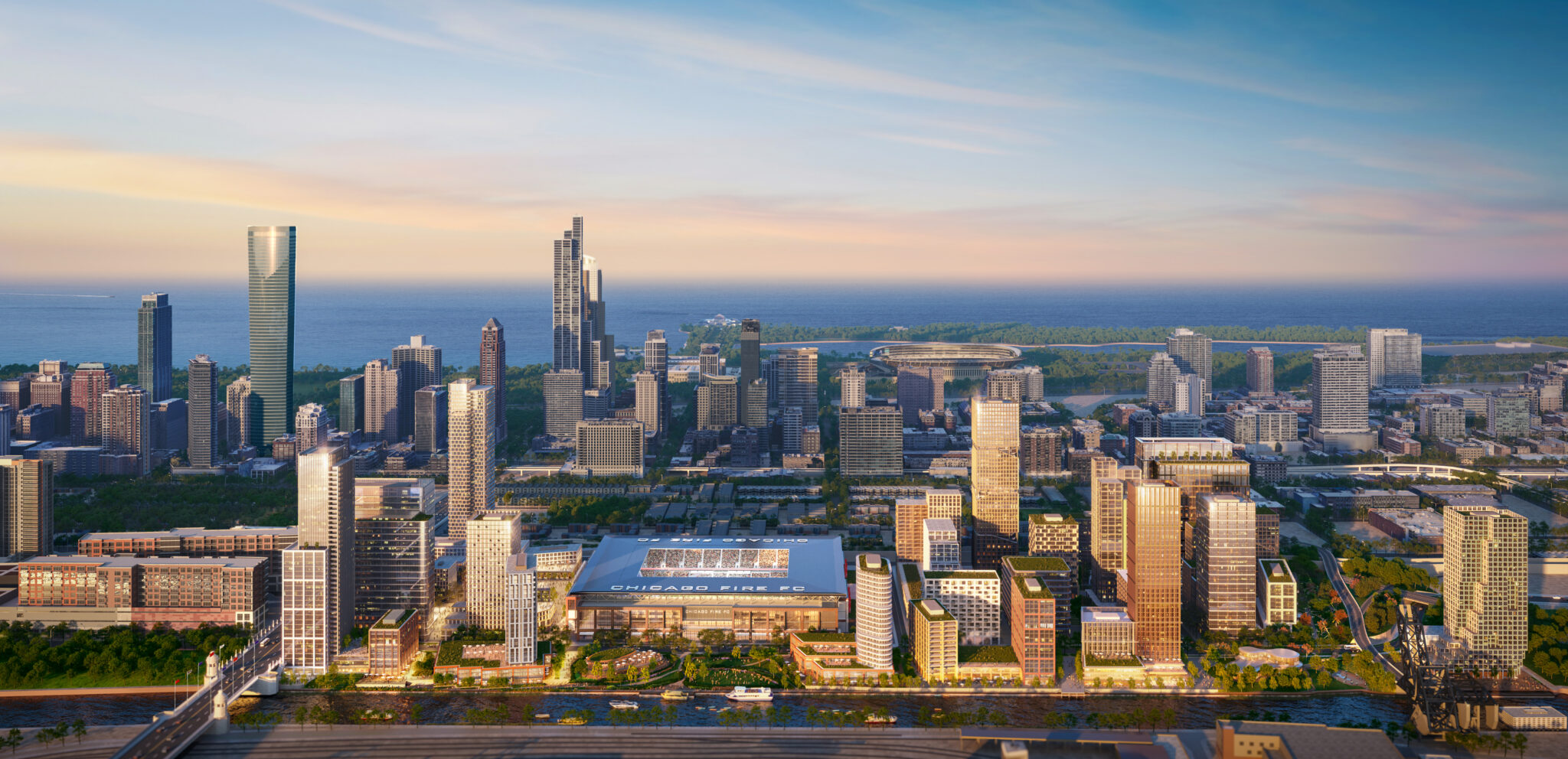 Chicago Fire FC unveils plans for its new stadium set to anchor The 78
