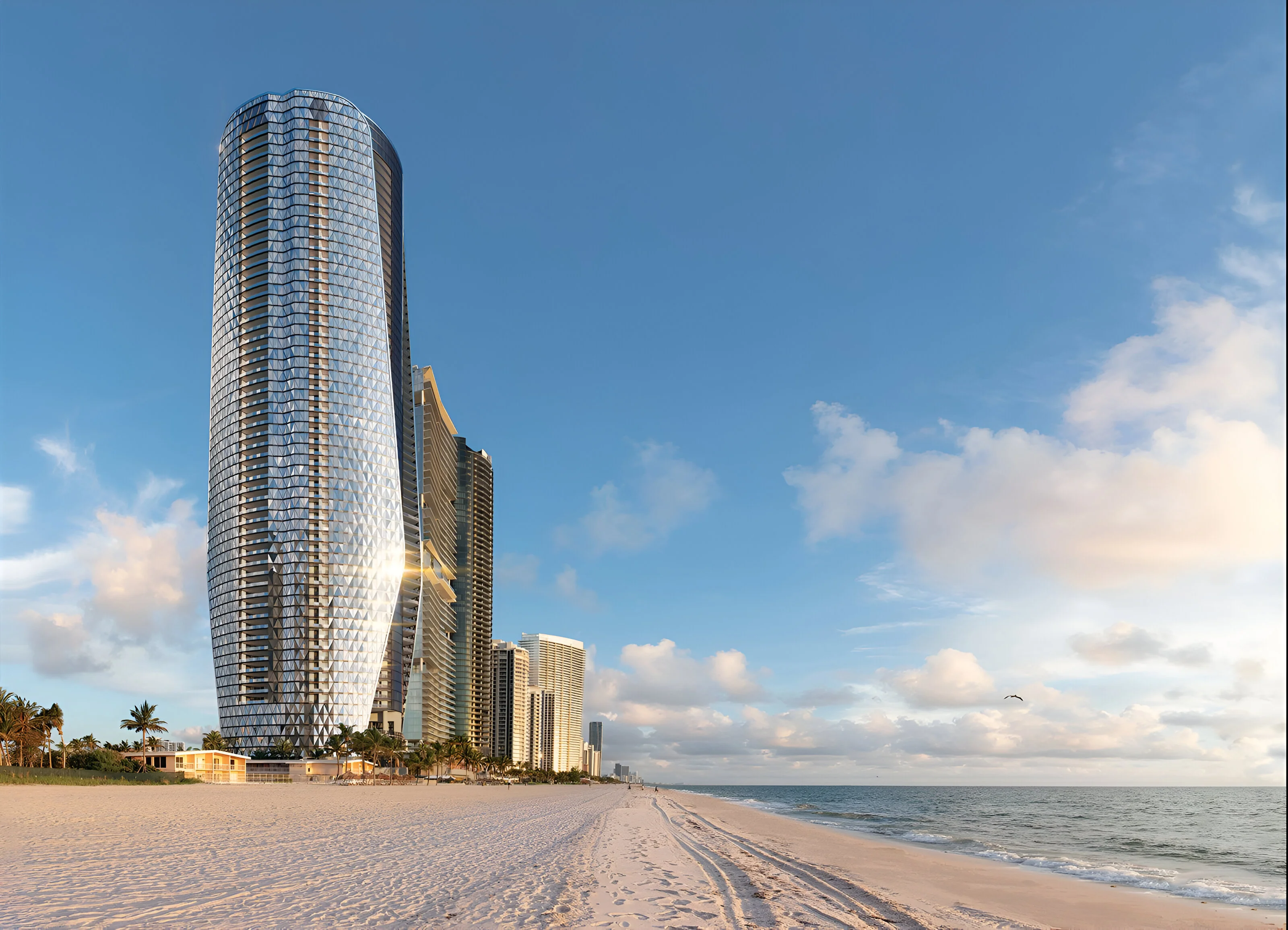 Bentley Residences Miami completes the largest residential foundation pour in America