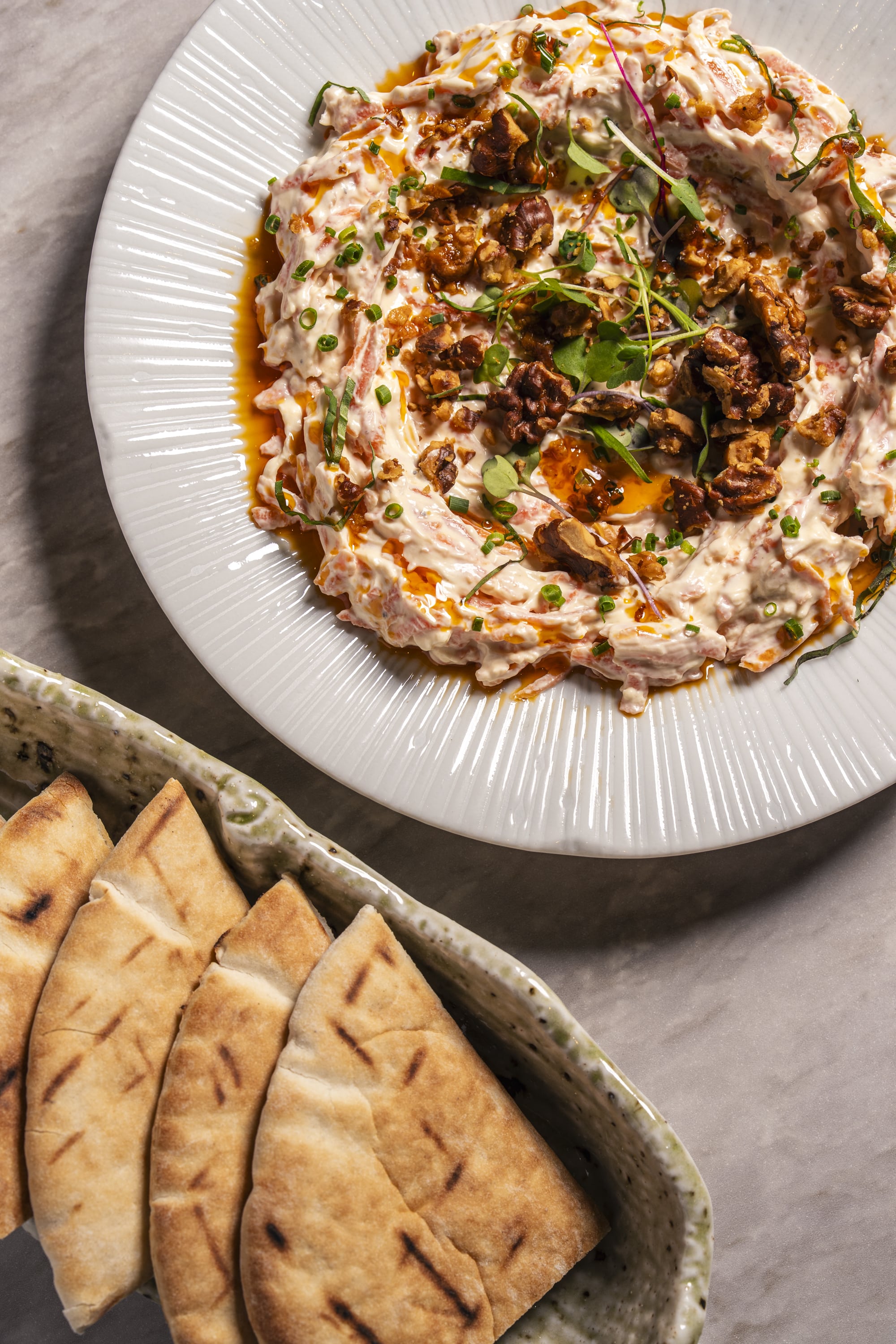 Spreads at AMAVI, James Livingston
