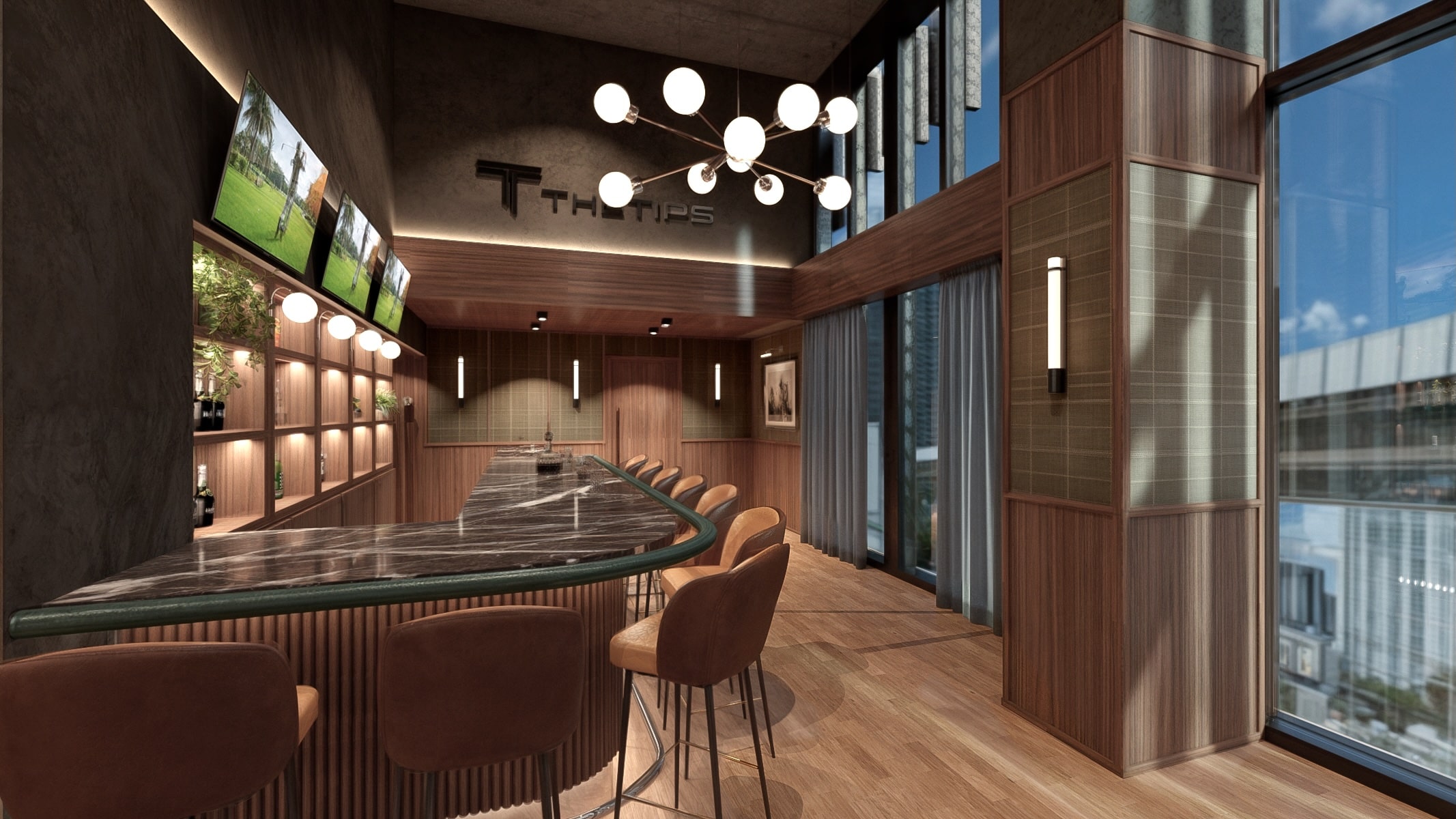 Premiere indoor golf studio, The Tips Golf, plans its debut in Miami
