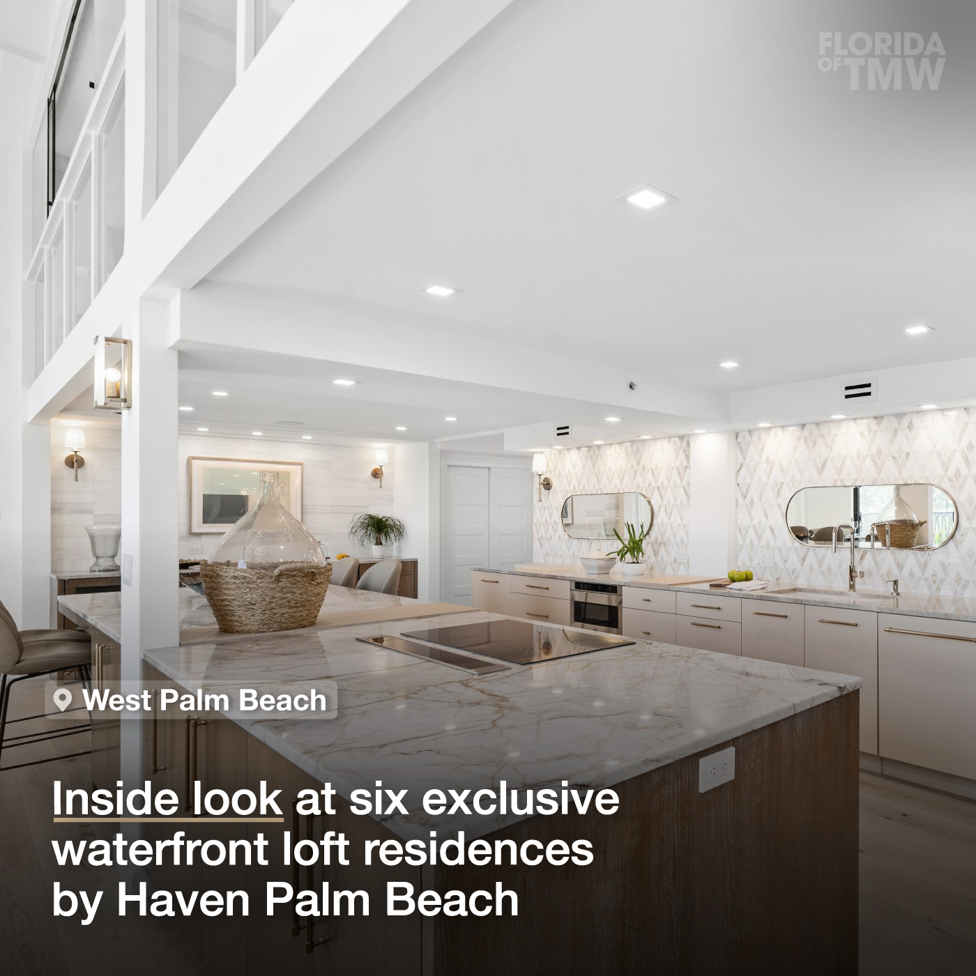 Inside look at six exclusive waterfront loft residences by Haven Palm Beach