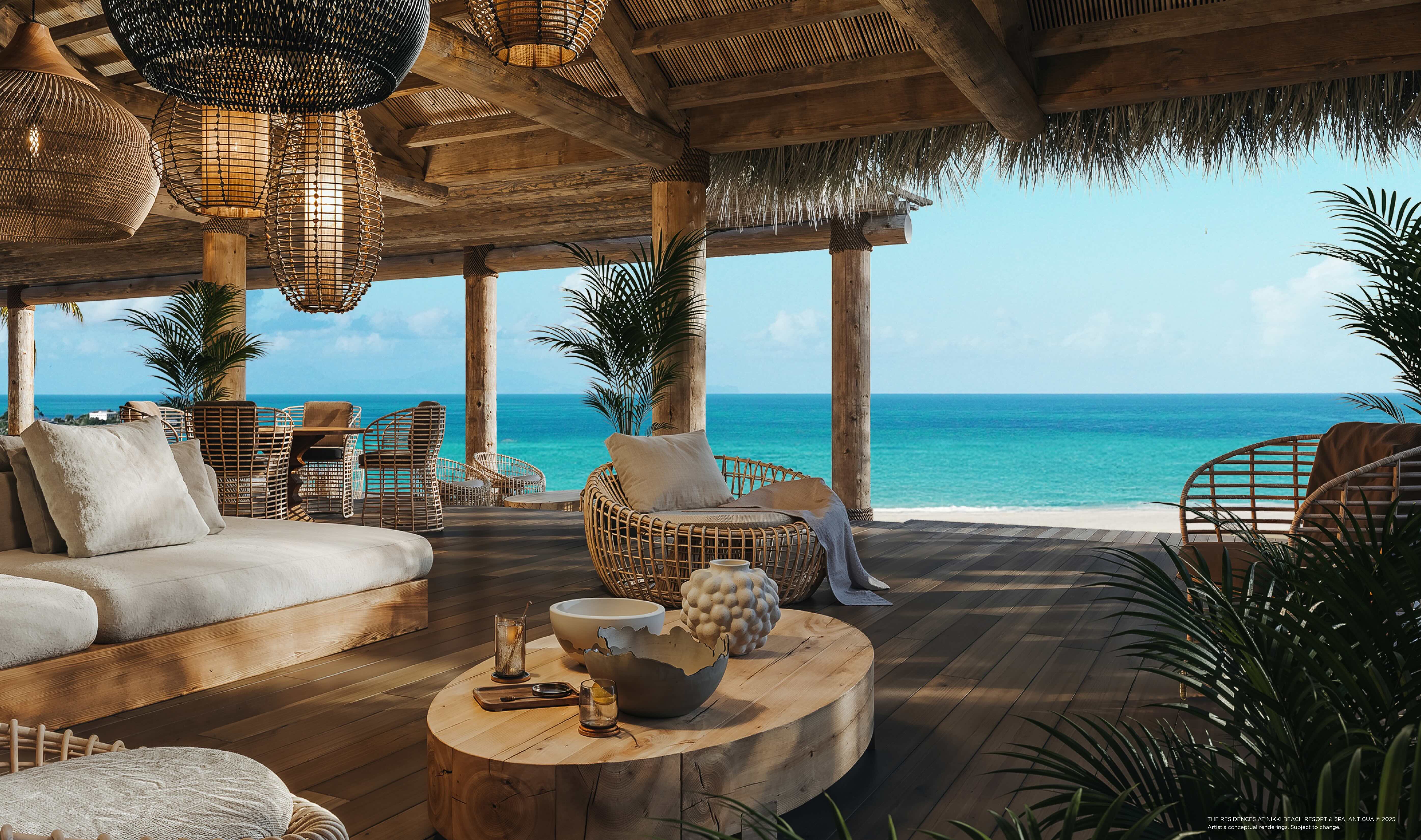 Image courtesy of The Residences at Nikki Beach Resort & Spa Antigua