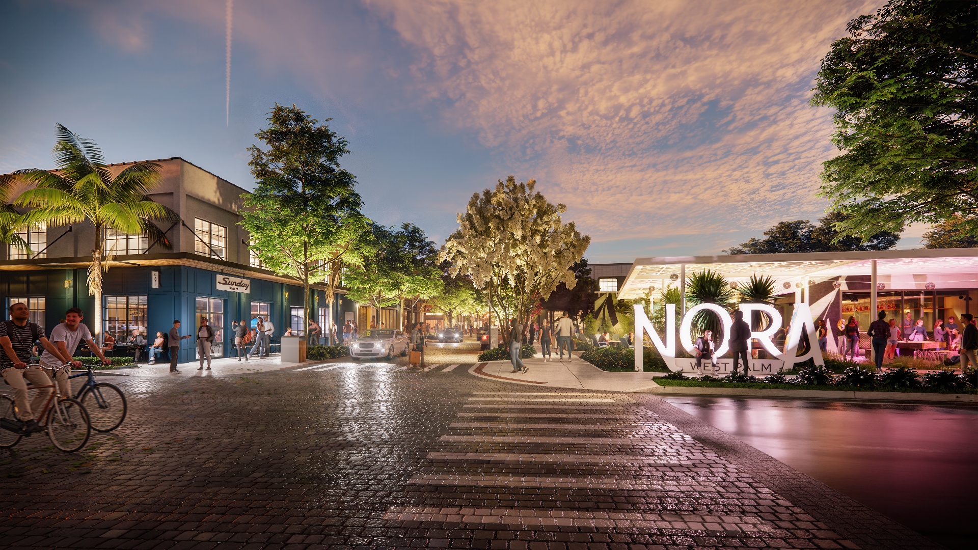 Rendering of The Nora District
