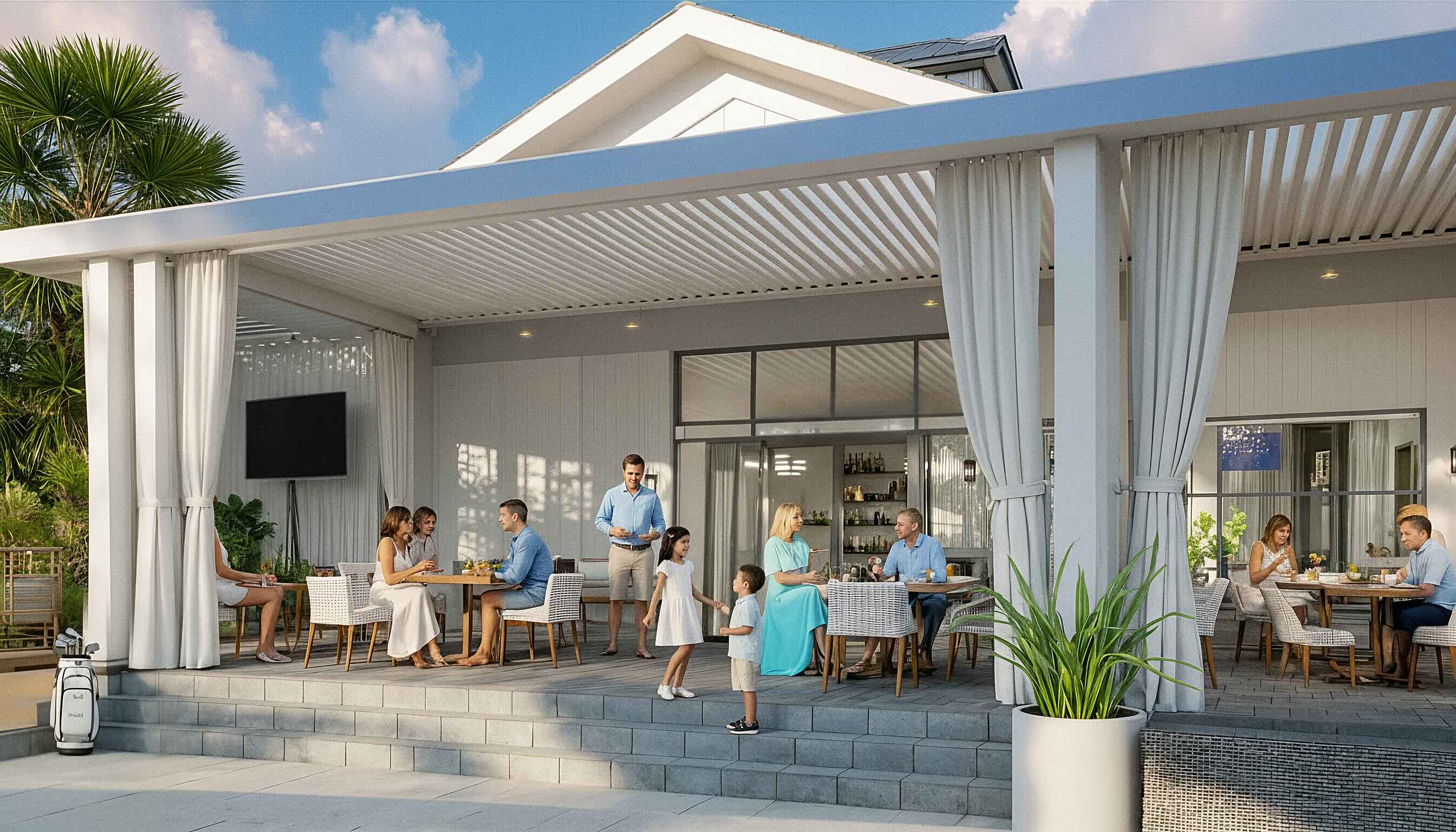 Rendering of Palm Cove's Restaurant