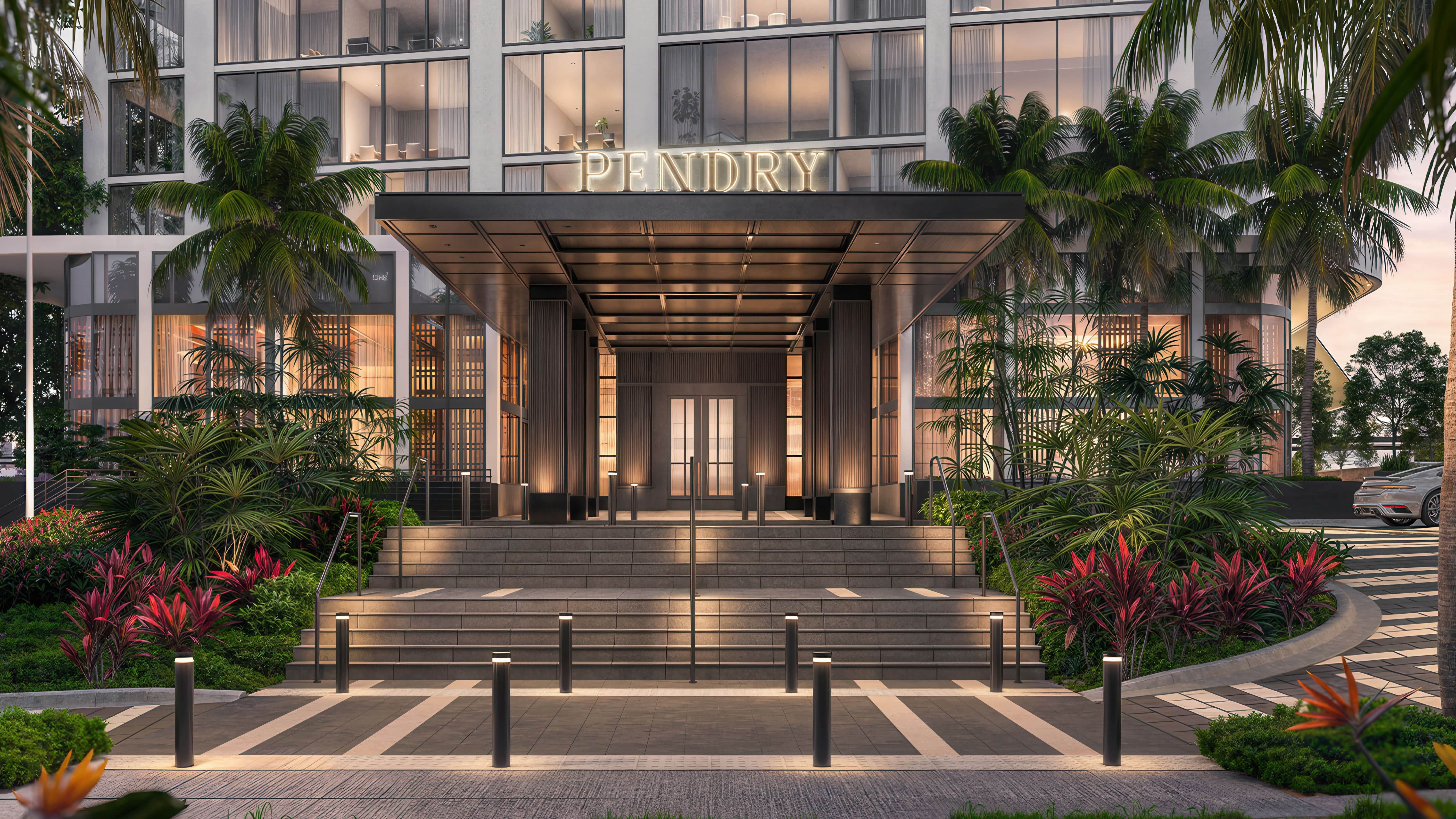 Construction rises along Tampa Riverwalk on Pendry hotel-branded luxury residences