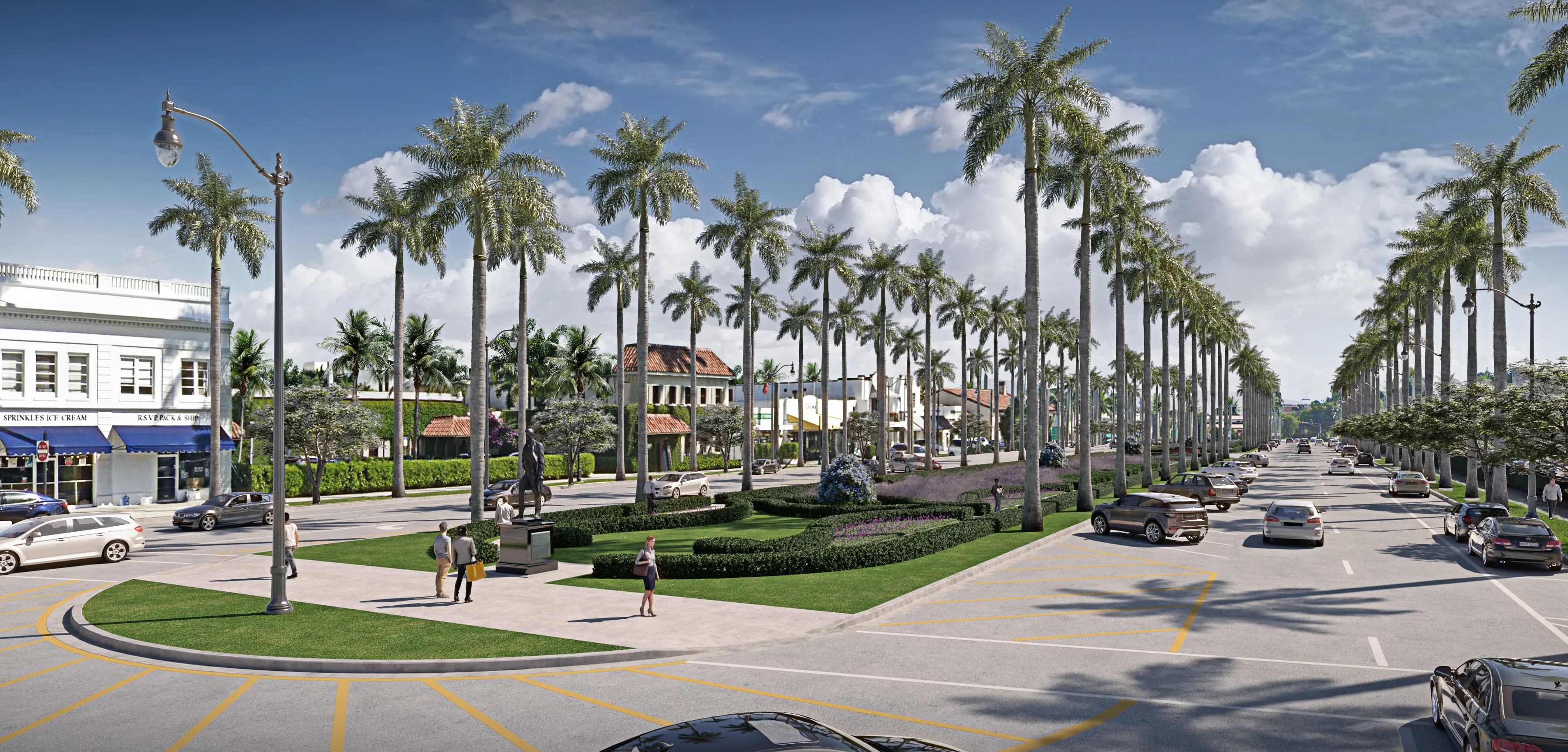 Royal Poinciana Way, an iconic entry to Palm Beach, to undergo landscape revitalization project