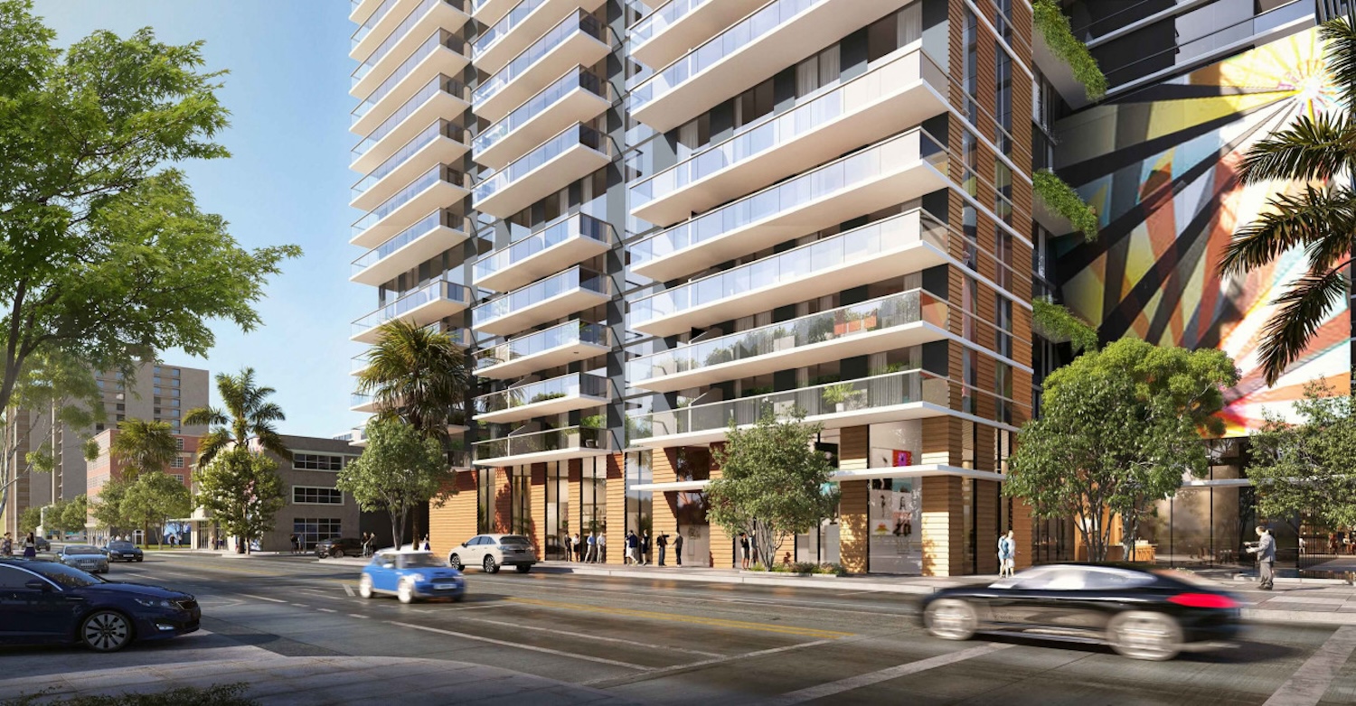 25-story mixed-use tower, Fern & Gardenia, could span an entire block