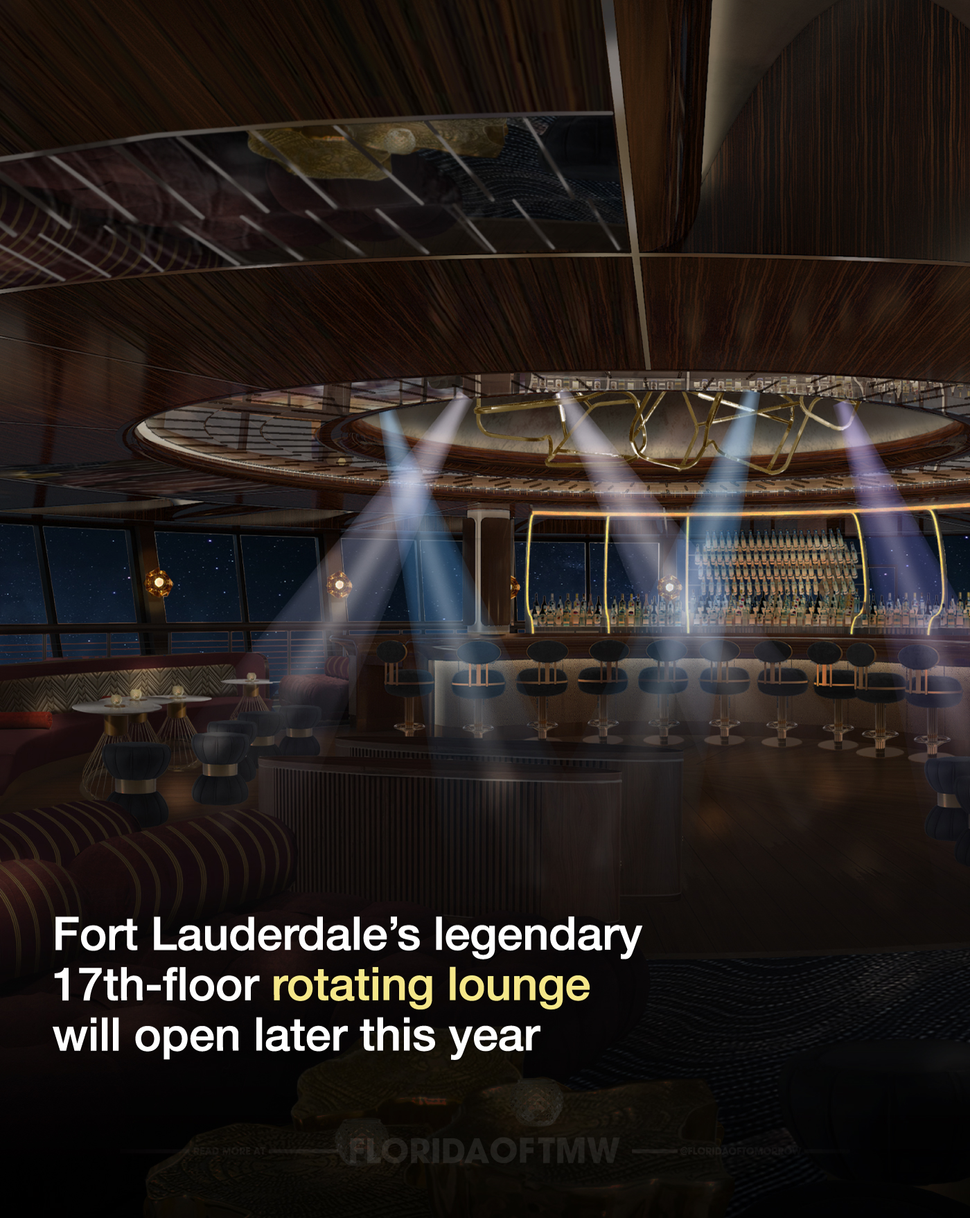 Iconic rotating lounge Pier Top to soon reopen with a modern twist