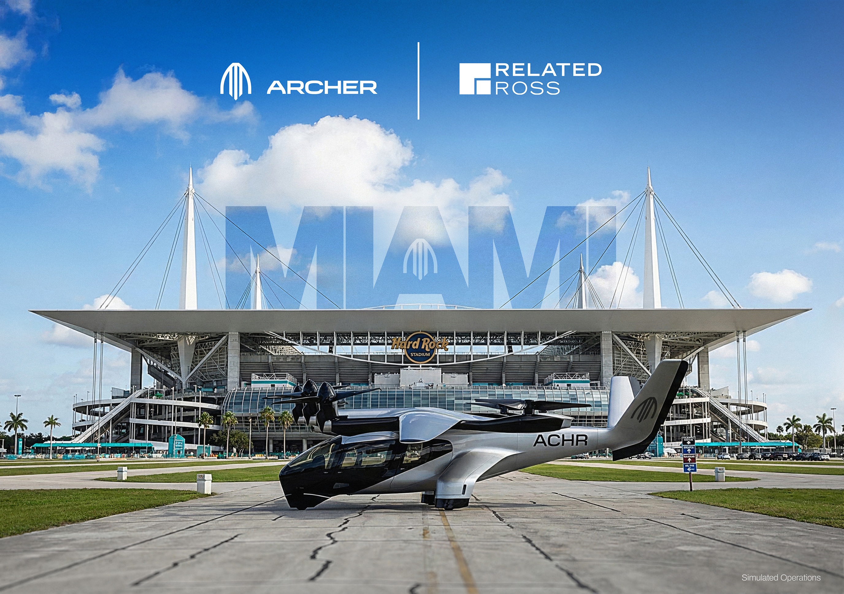 Archer and Related Ross are launching South Florida’s first electric air taxi network