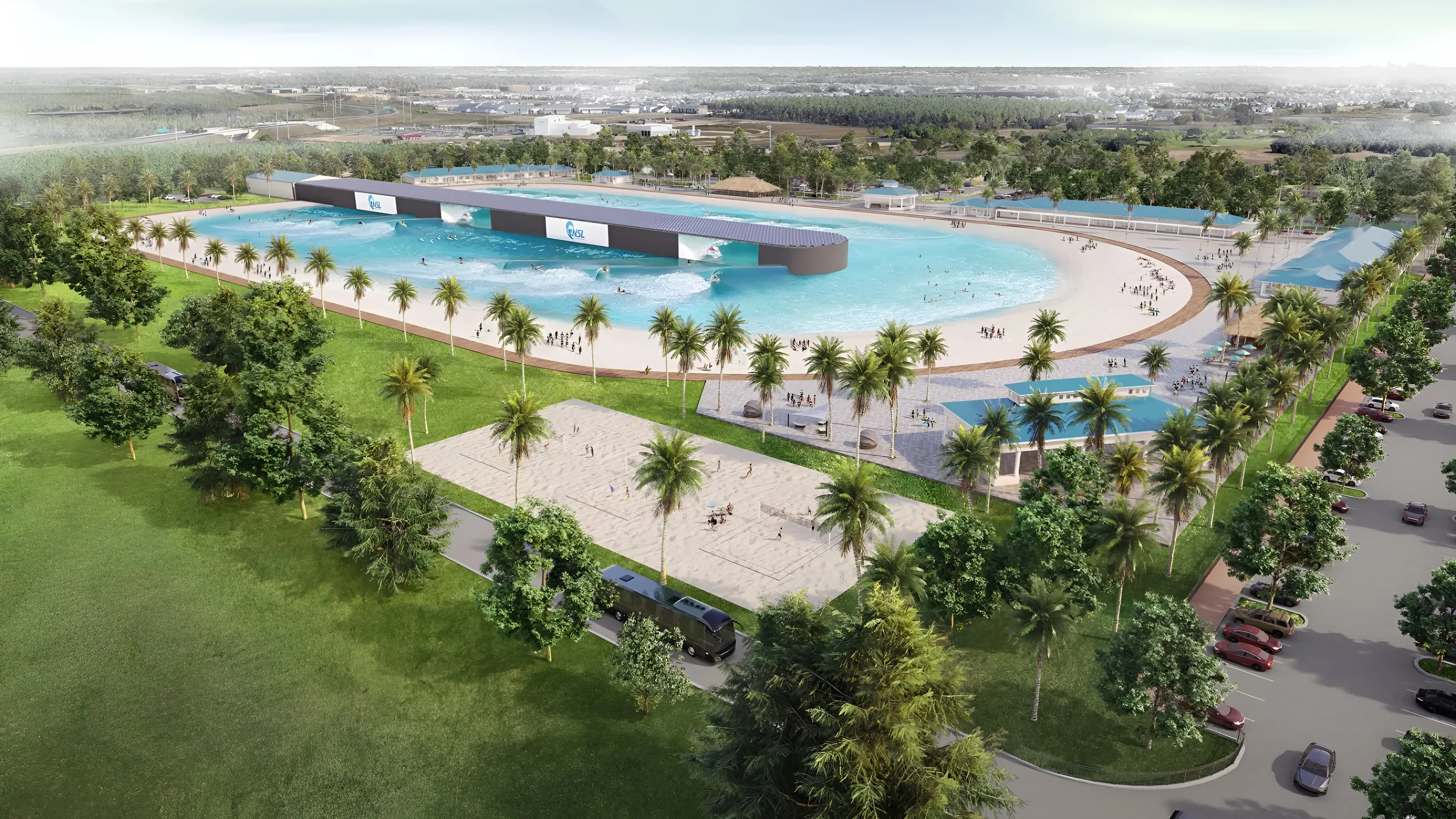 Coral Springs-based company, submits plans to Orange County for a 44-acre surf park