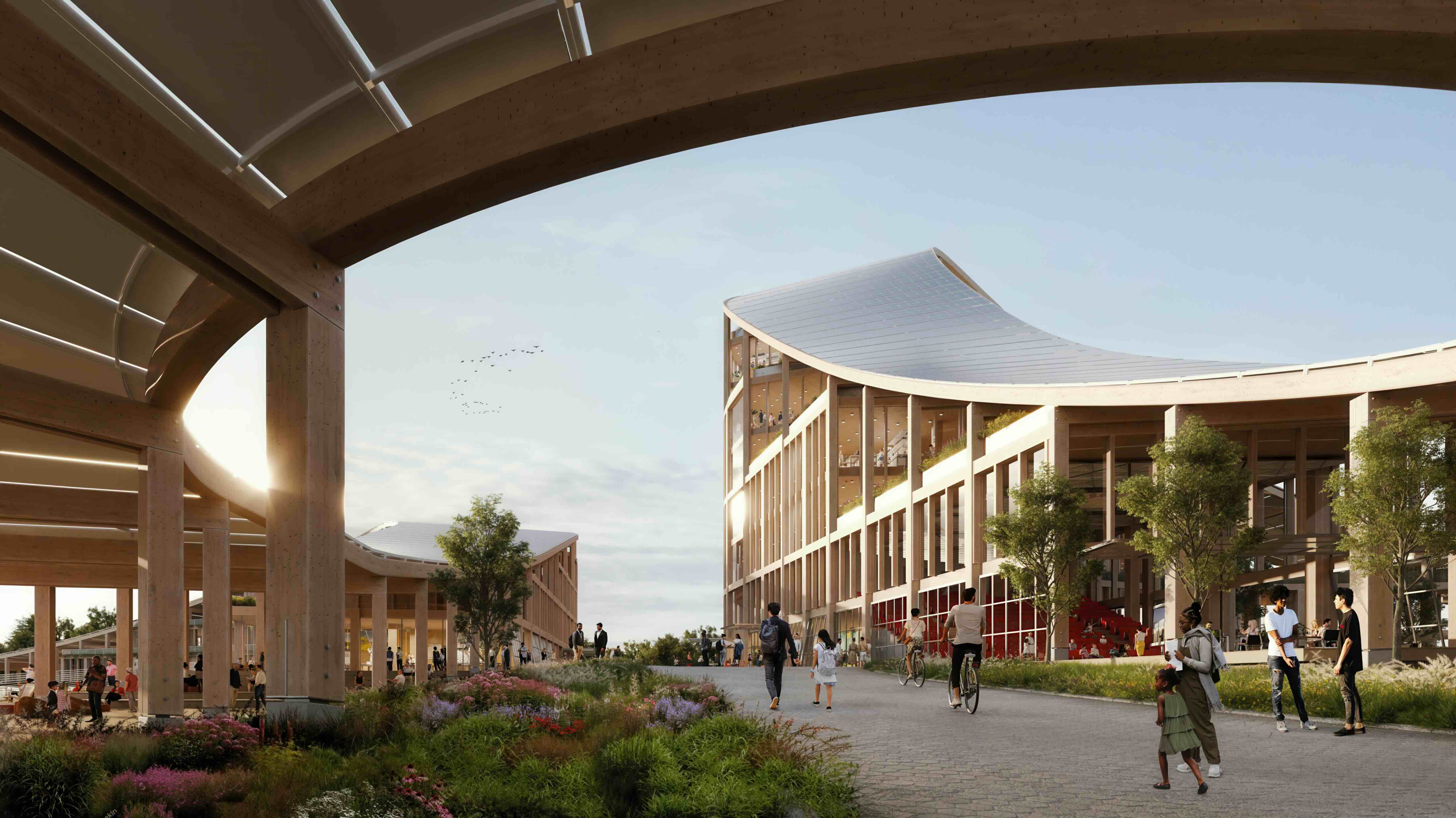 New York Climate Exchange research facility and center unveiled on Governors Island