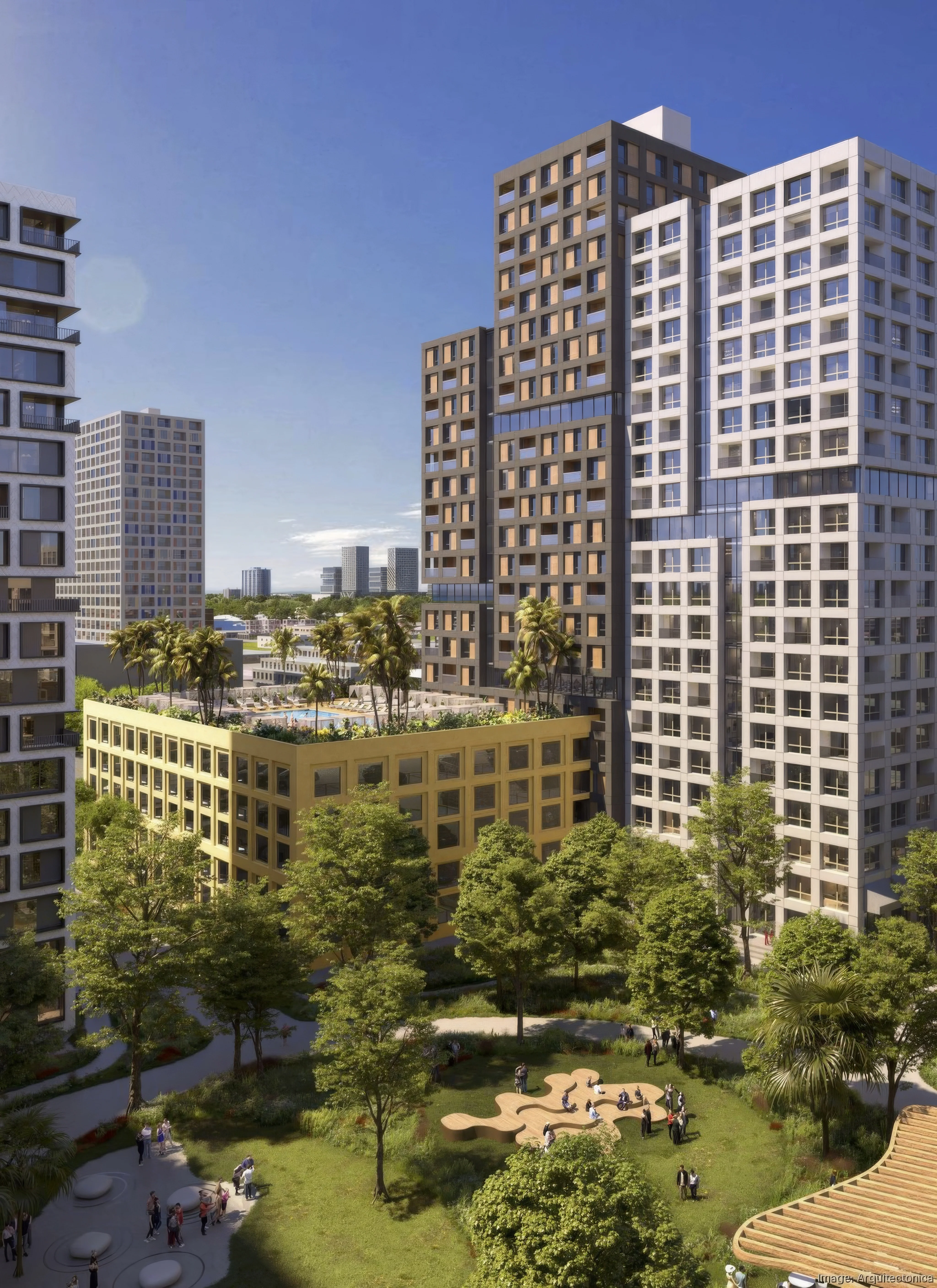 Swerdlow Group proposes a massive redevelopment plan for the Little River area, transforming 62.9 acres into a vibrant mixed-use community with 7,000 apartments