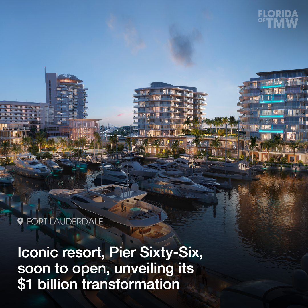 Iconic resort, Pier Sixty-Six, soon to open, unveiling its $1 billion transformation