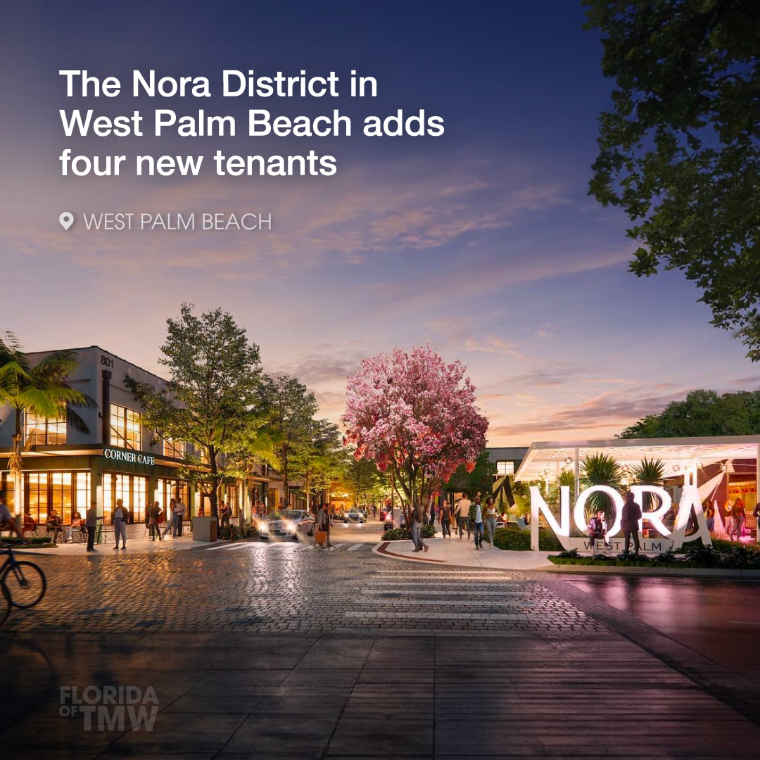 The Nora District in West Palm Beach announces four new tenants