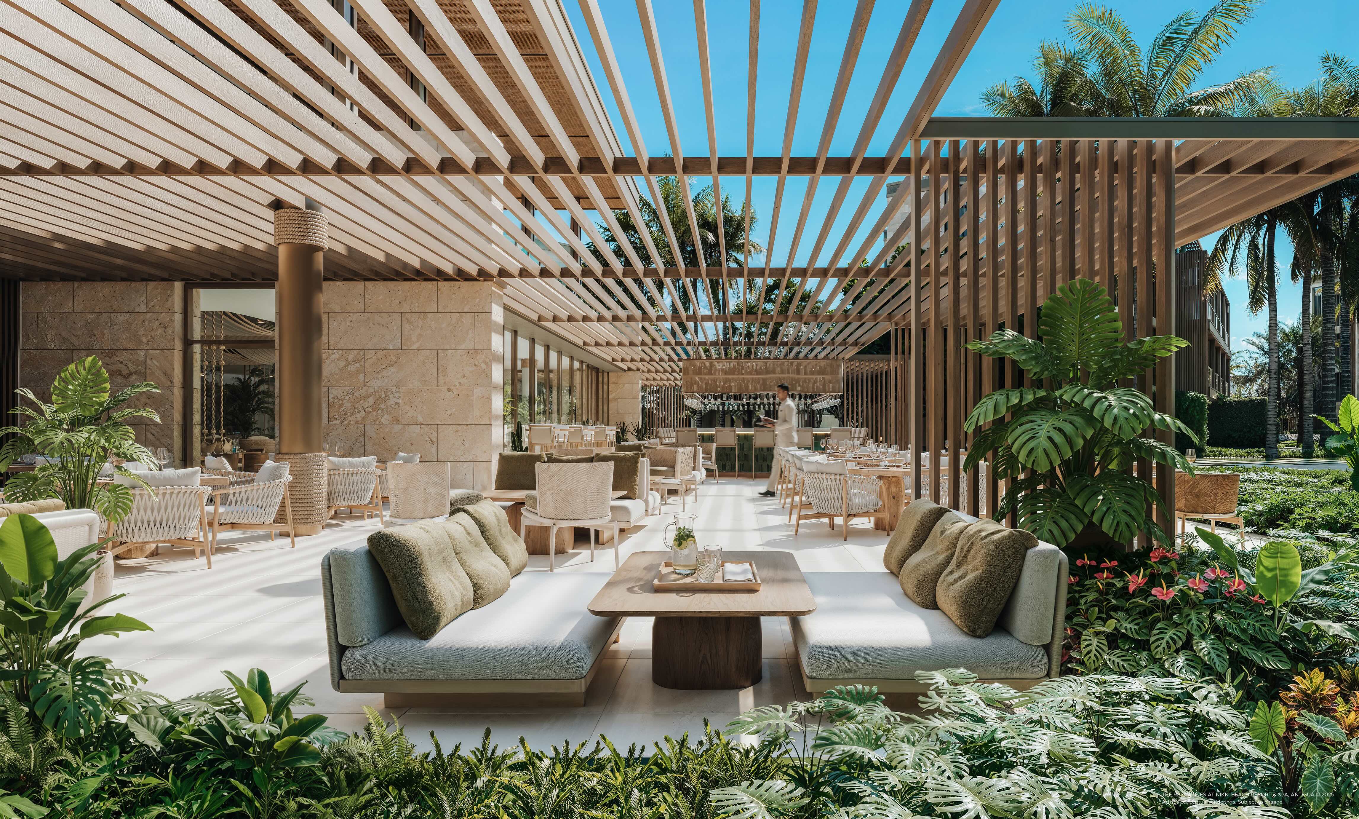 Image courtesy of The Residences at Nikki Beach Resort & Spa Antigua