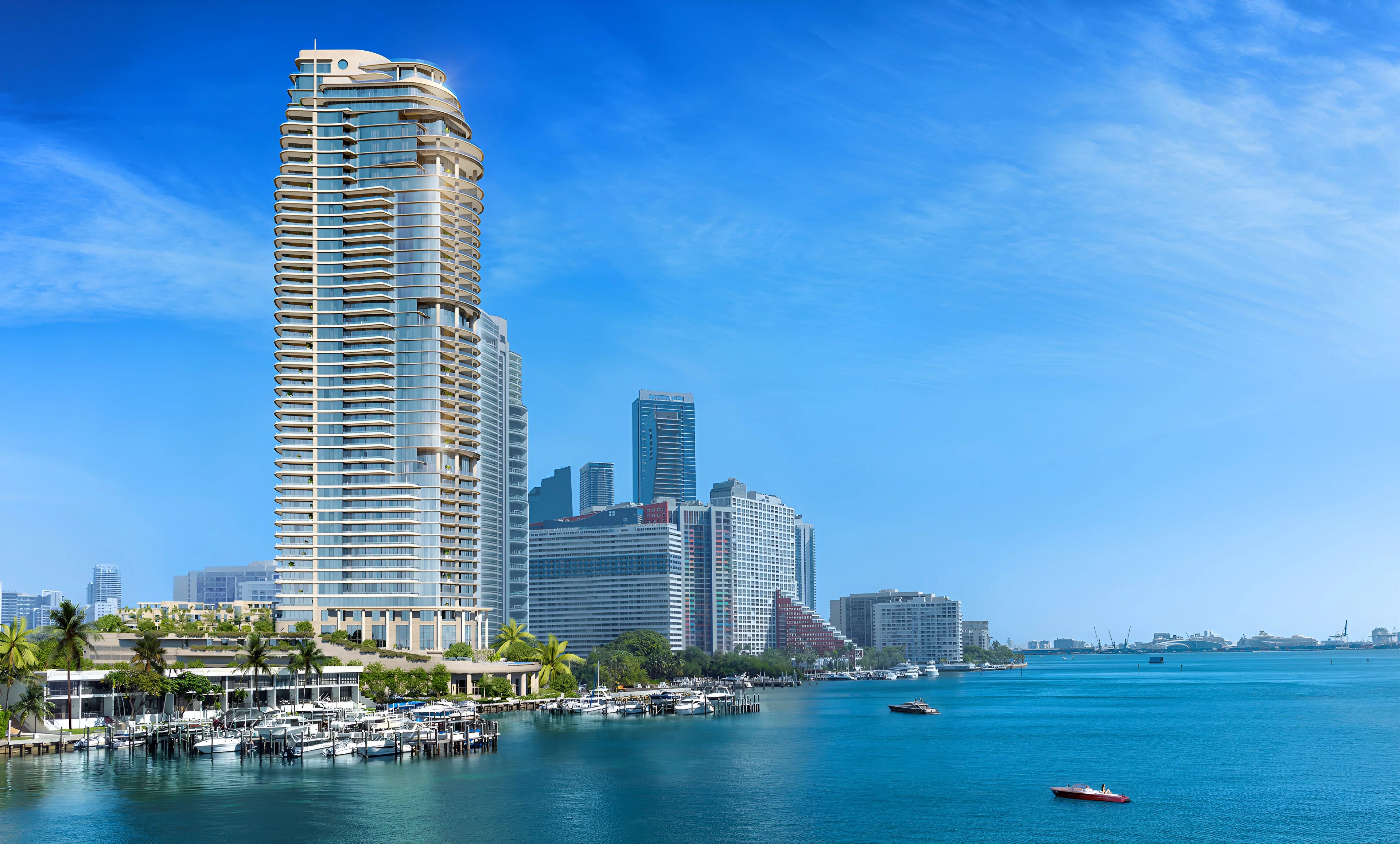 The St. Regis Residences in Miami’s Brickell neighborhood reveals new renderings and ultra-luxury sales gallery
